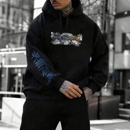 Unisex “Jujutsu Kaisen” Anime Graphic Streetwear Vintage Hoodie