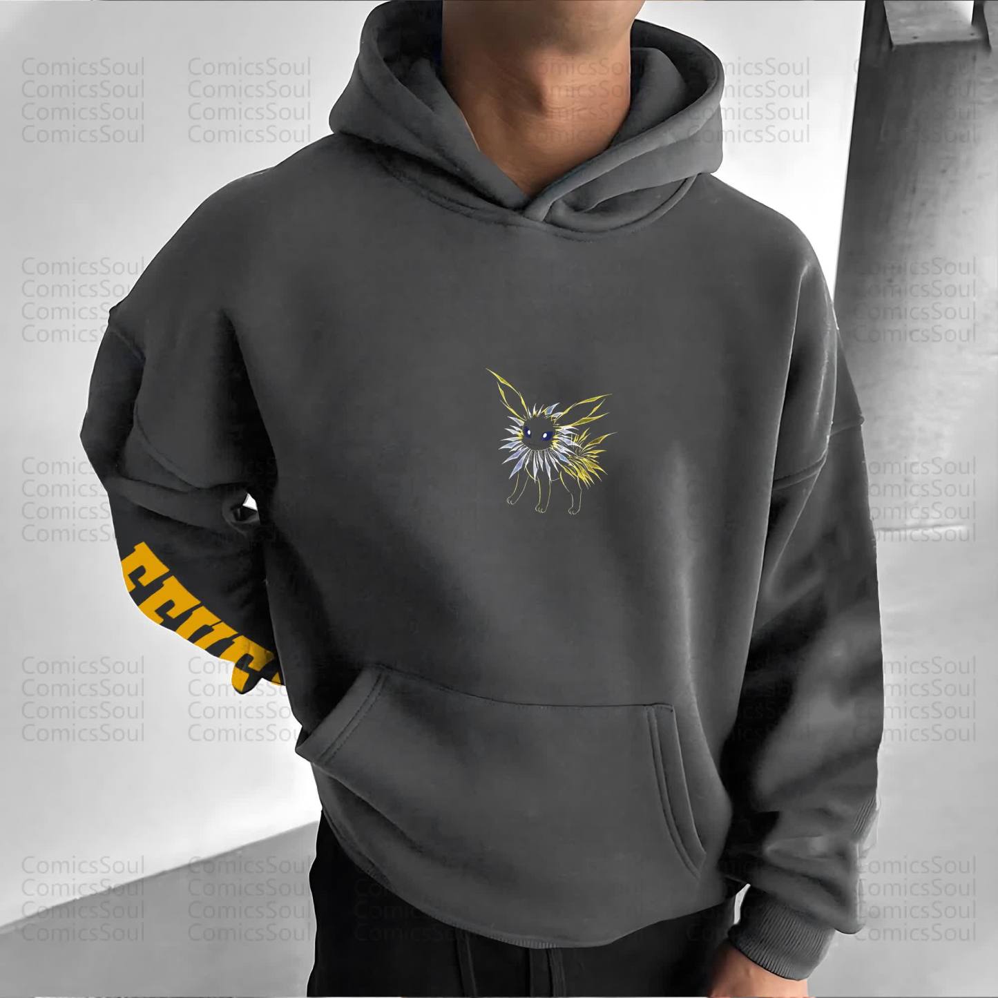 Unisex “Pokémon” Anime Graphic Streetwear Vintage Hoodie