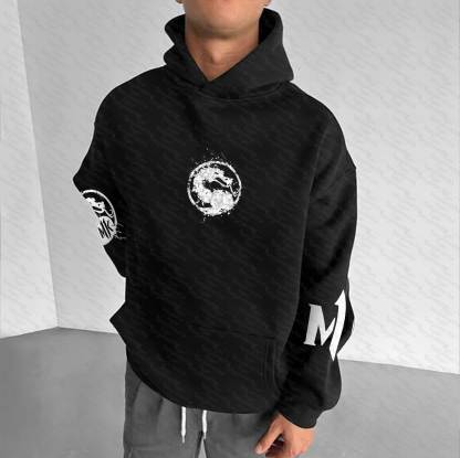Unisex “Mortal Kombat” Anime Graphic Streetwear Vintage Hoodie