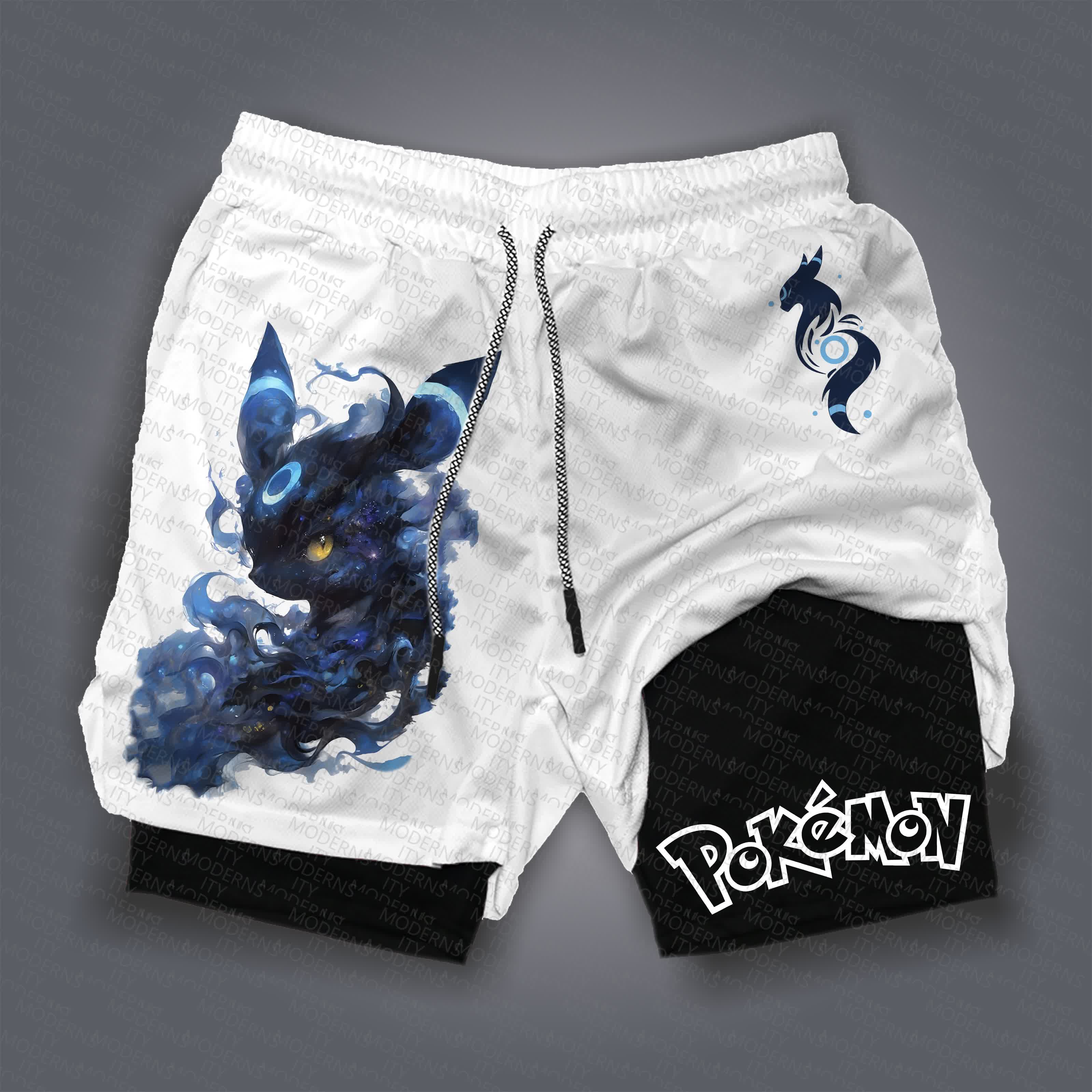 Unisex  “Pokémon” Casual Anime Streetwear Shorts