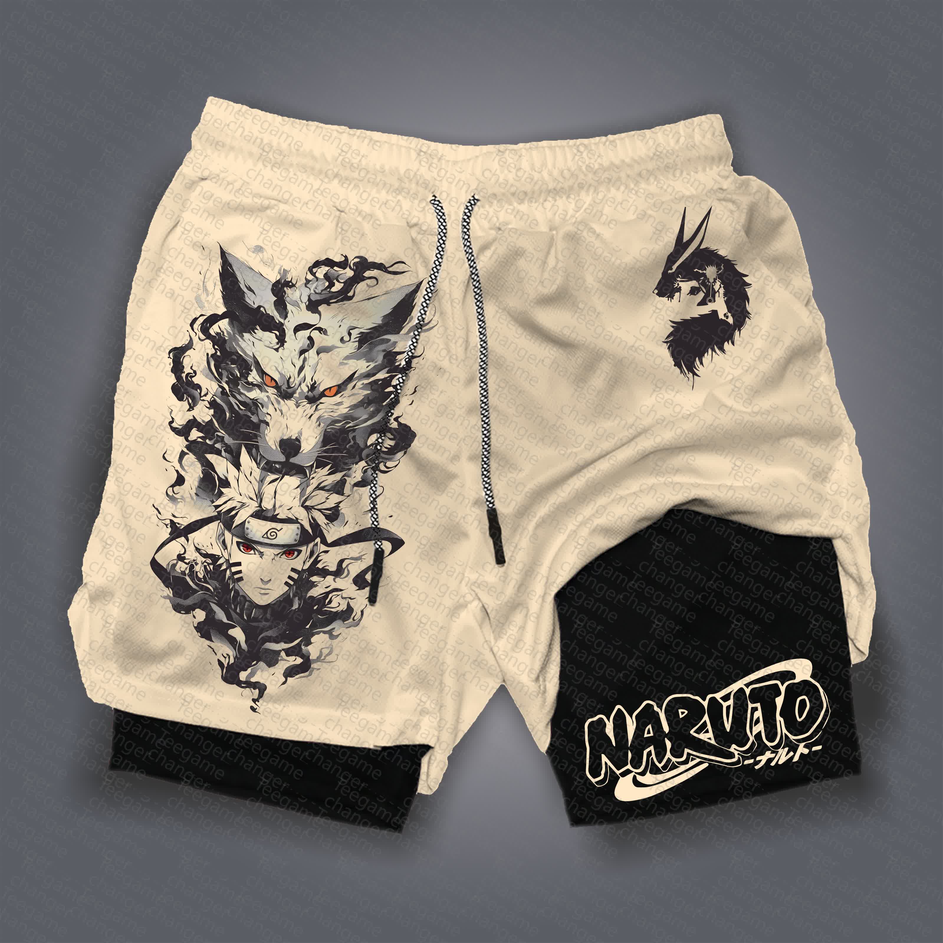 Unisex  “NARUTO” Casual Anime Streetwear Shorts