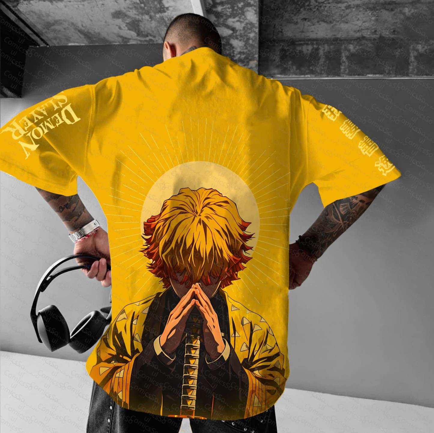 Unisex Anime Inspired Vintage T-Shirt