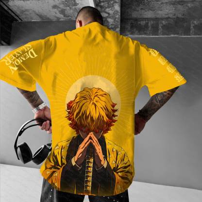 Unisex  "Demon Slayer" Anime Inspired Vintage T-Shirt