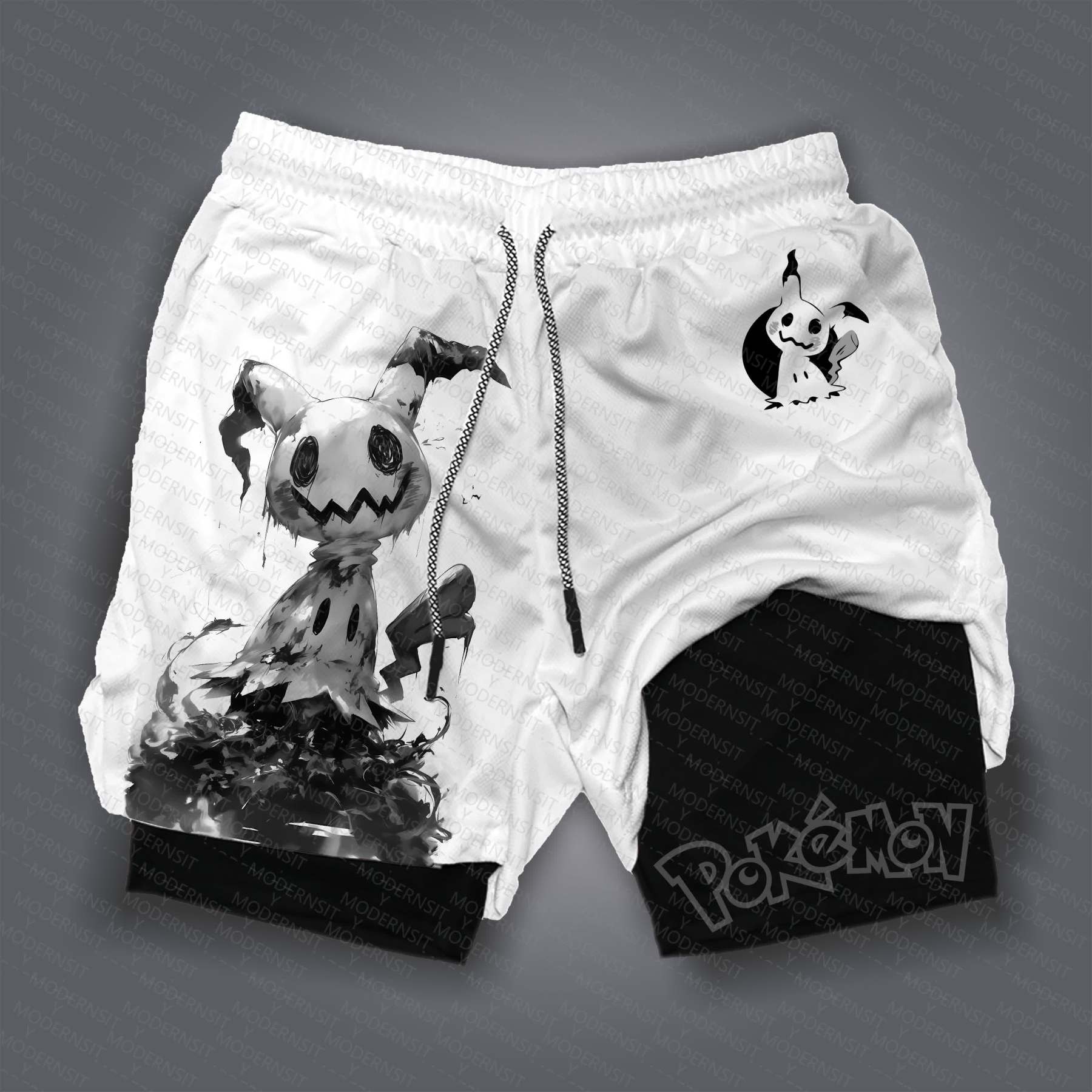 Unisex Casual Anime Streetwear Shorts