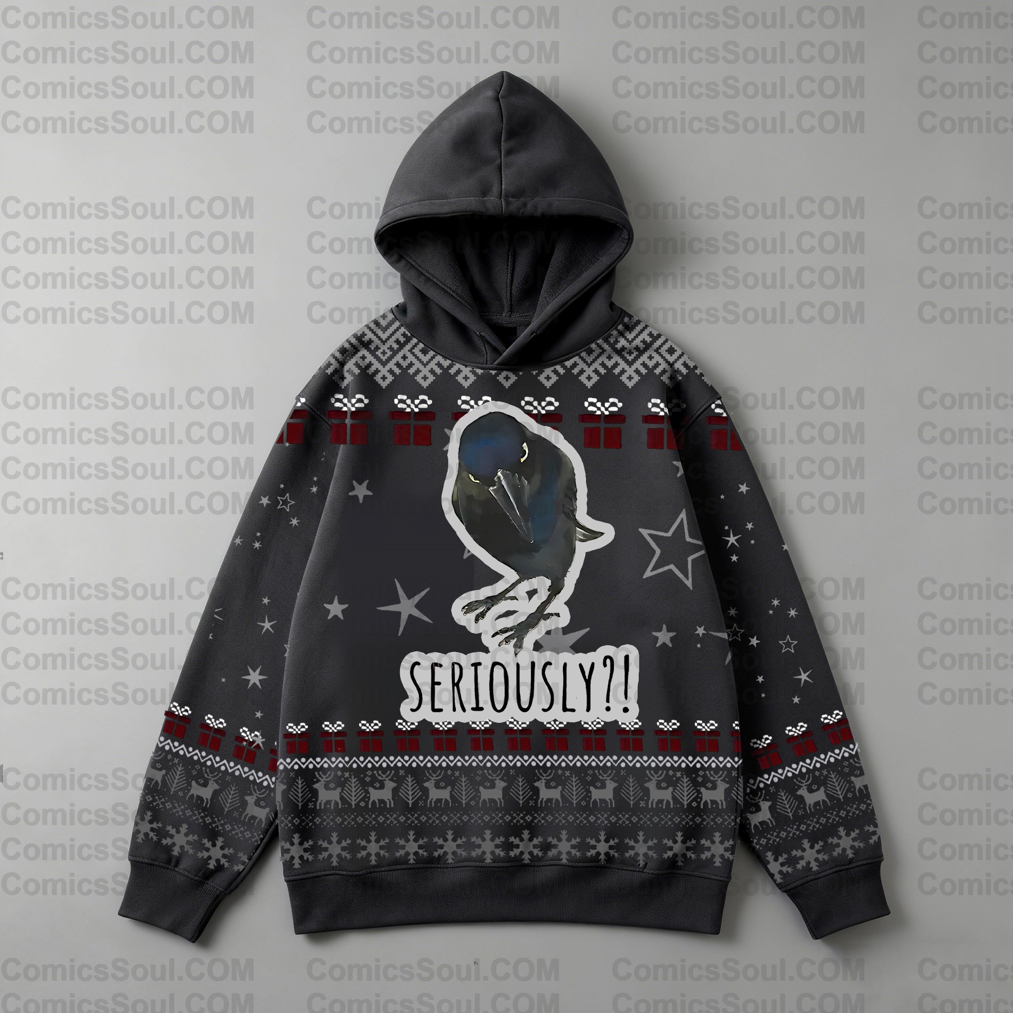 Plus Velvet Unisex Anime Graphic Streetwear Vintage Hoodie