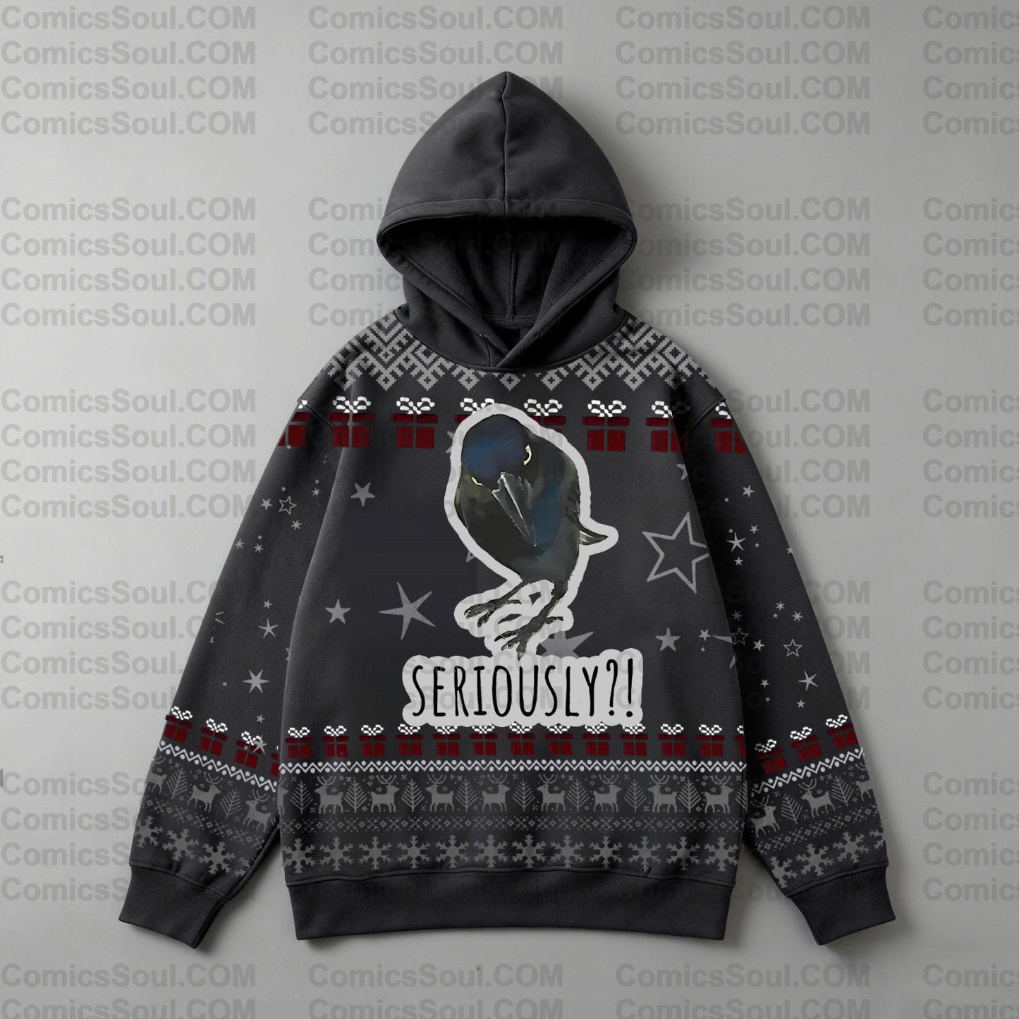 Plus Velvet Unisex Anime Graphic Streetwear Vintage Hoodie