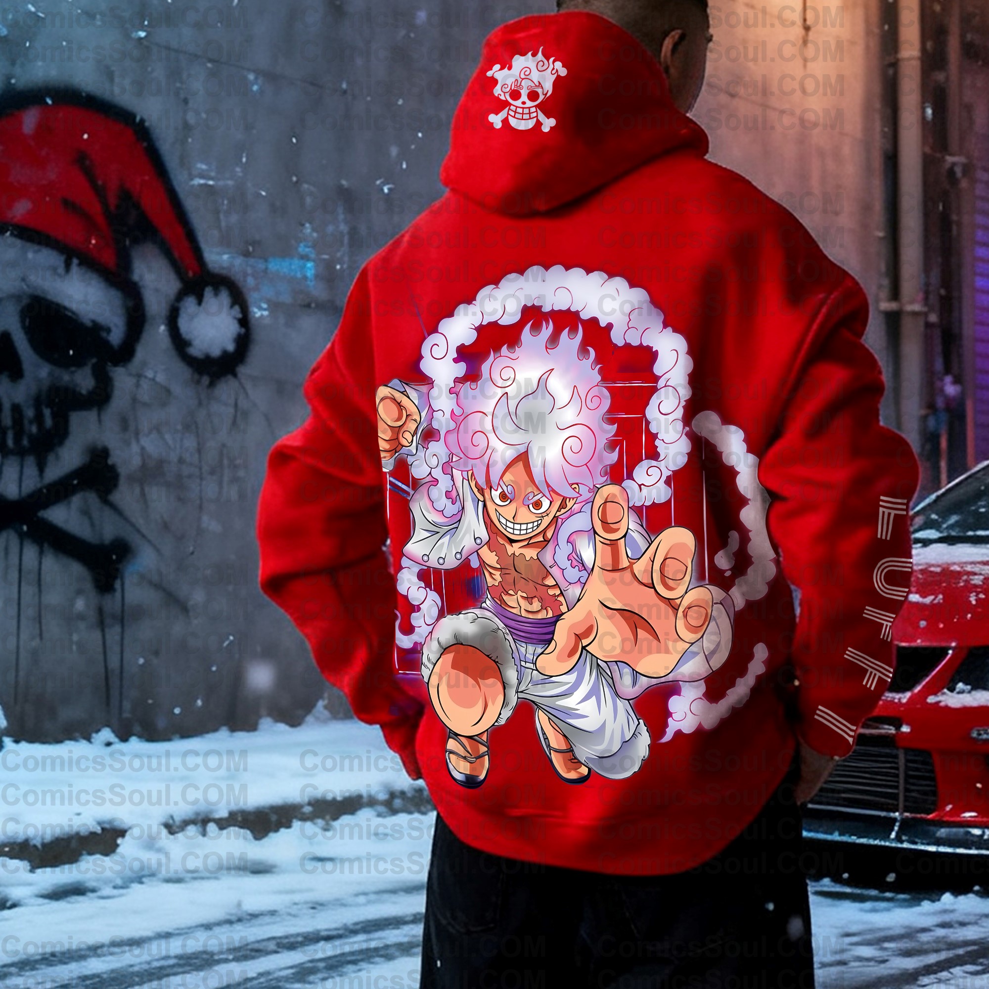 Unisex Anime Graphic Streetwear Vintage Hoodie