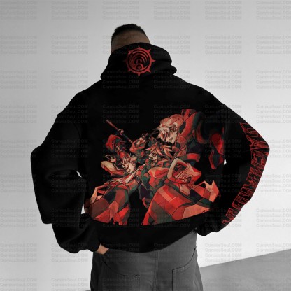 Unisex Graphic Streetwear Vintage Plush Hoodie