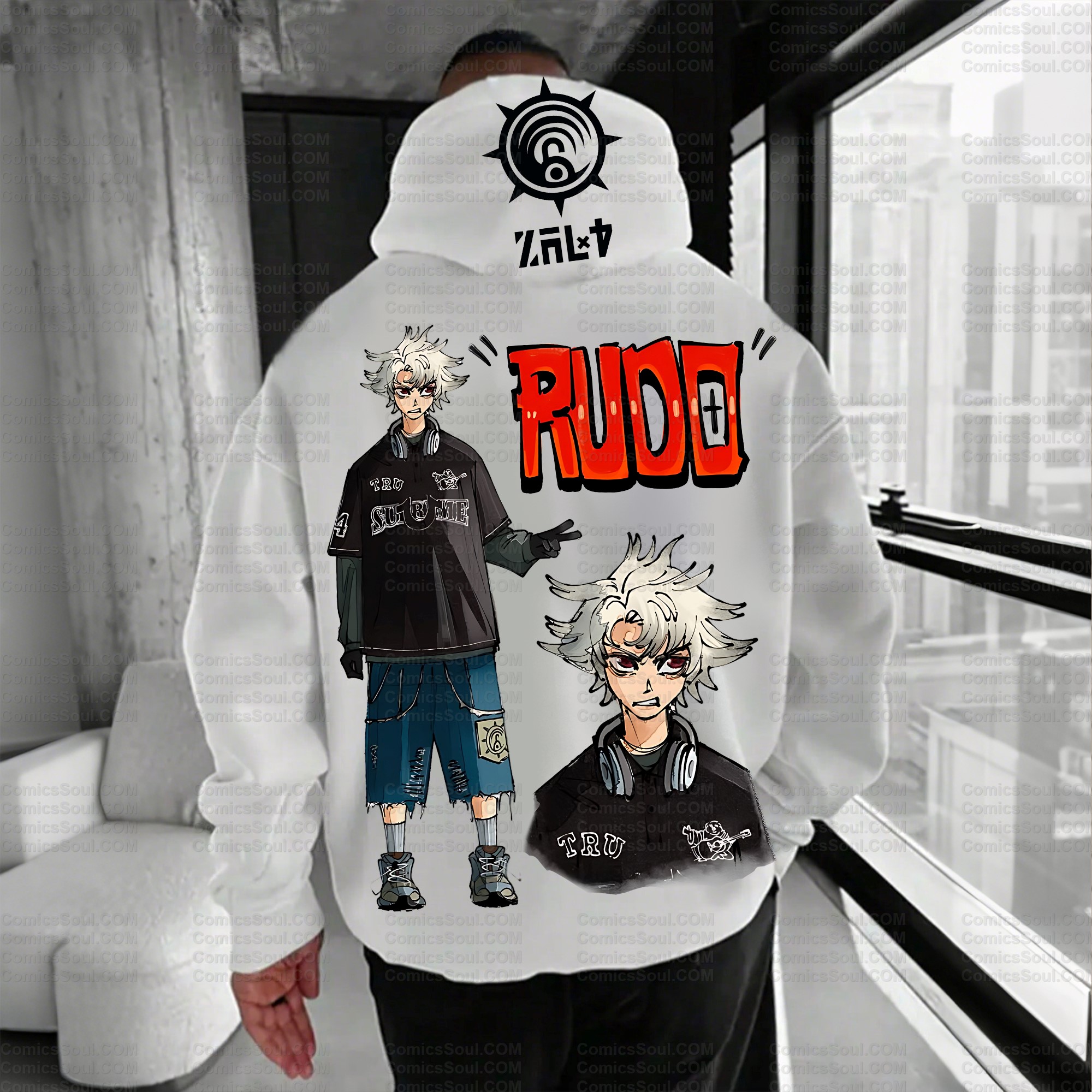 Unisex Graphic Streetwear Vintage Plush Hoodie