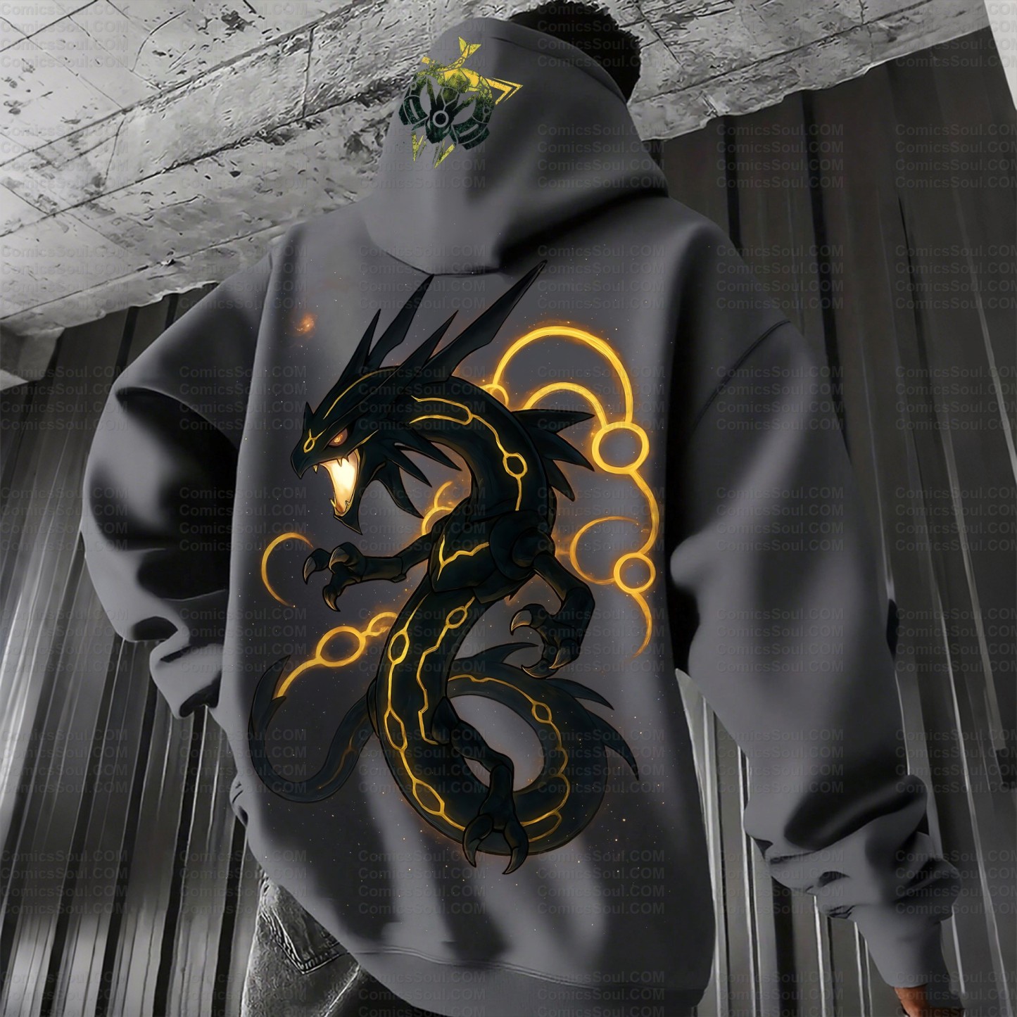 Plus Velvet Unisex Anime Graphic Streetwear Vintage Hoodie