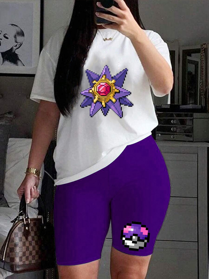 Unisex "Pokémon" Anime Inspired Vintage T-Shirt