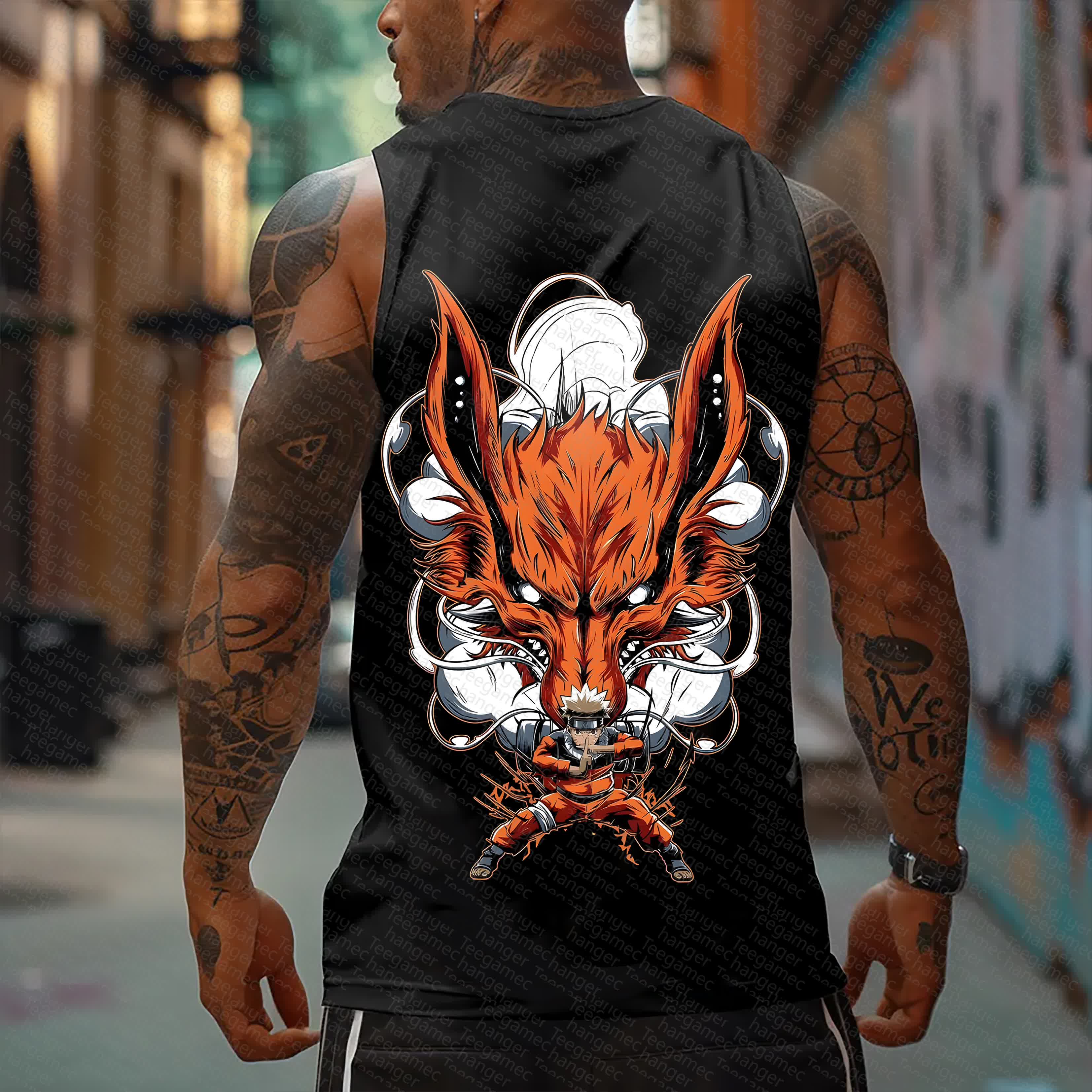 Unisex  “ NARUTO” Casual Anime  Tank Top