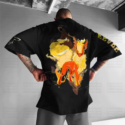 Unisex Anime Inspired Vintage T-Shirt丨Pokémon