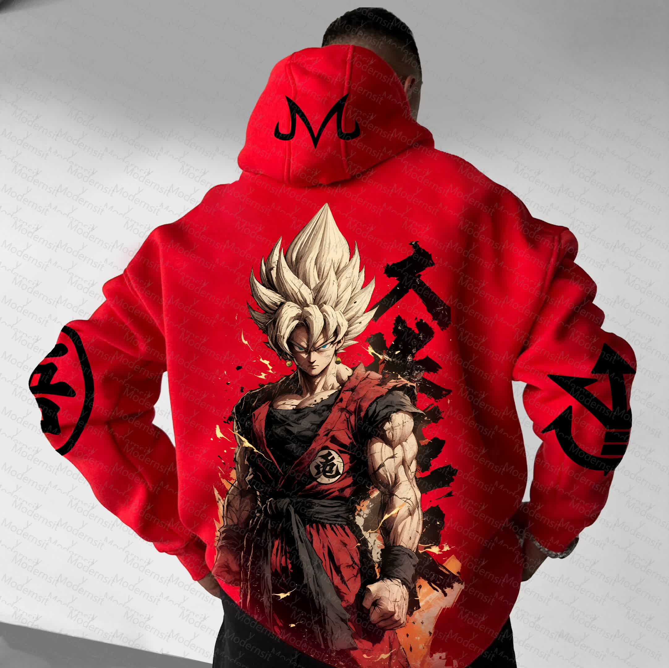 Unisex “Dragonball” Anime Graphic Streetwear Vintage Hoodie