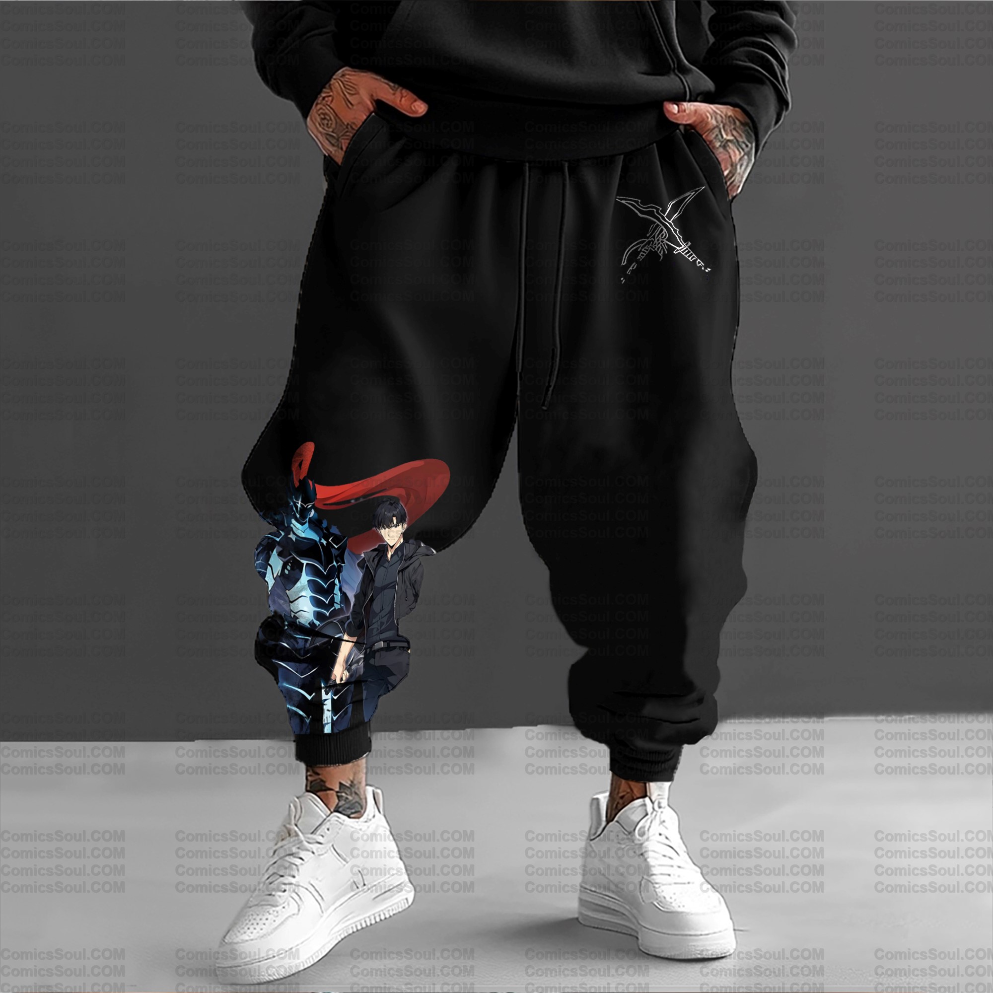 Unisex Anime Inspired Vintage Plush Pants