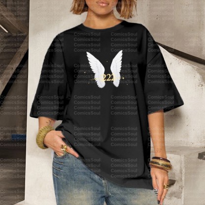 "Angel Number 222" Anime Inspired Vintage T-Shirt