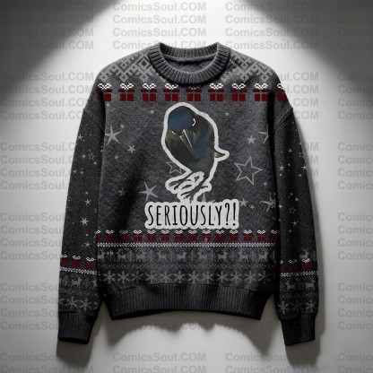 Christmas Plus Velvet Unisex Anime Inspired Vintage Sweatshirt