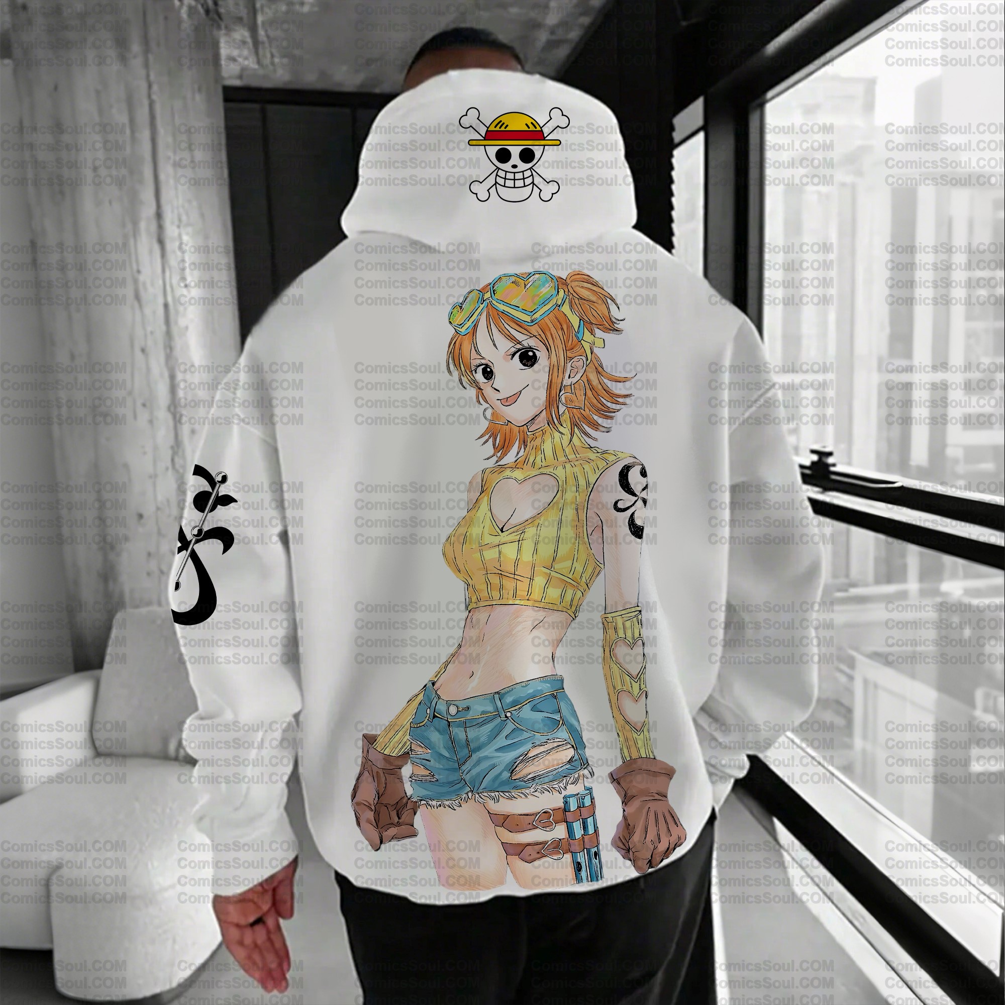 Unisex Graphic Streetwear Vintage Plush Hoodie