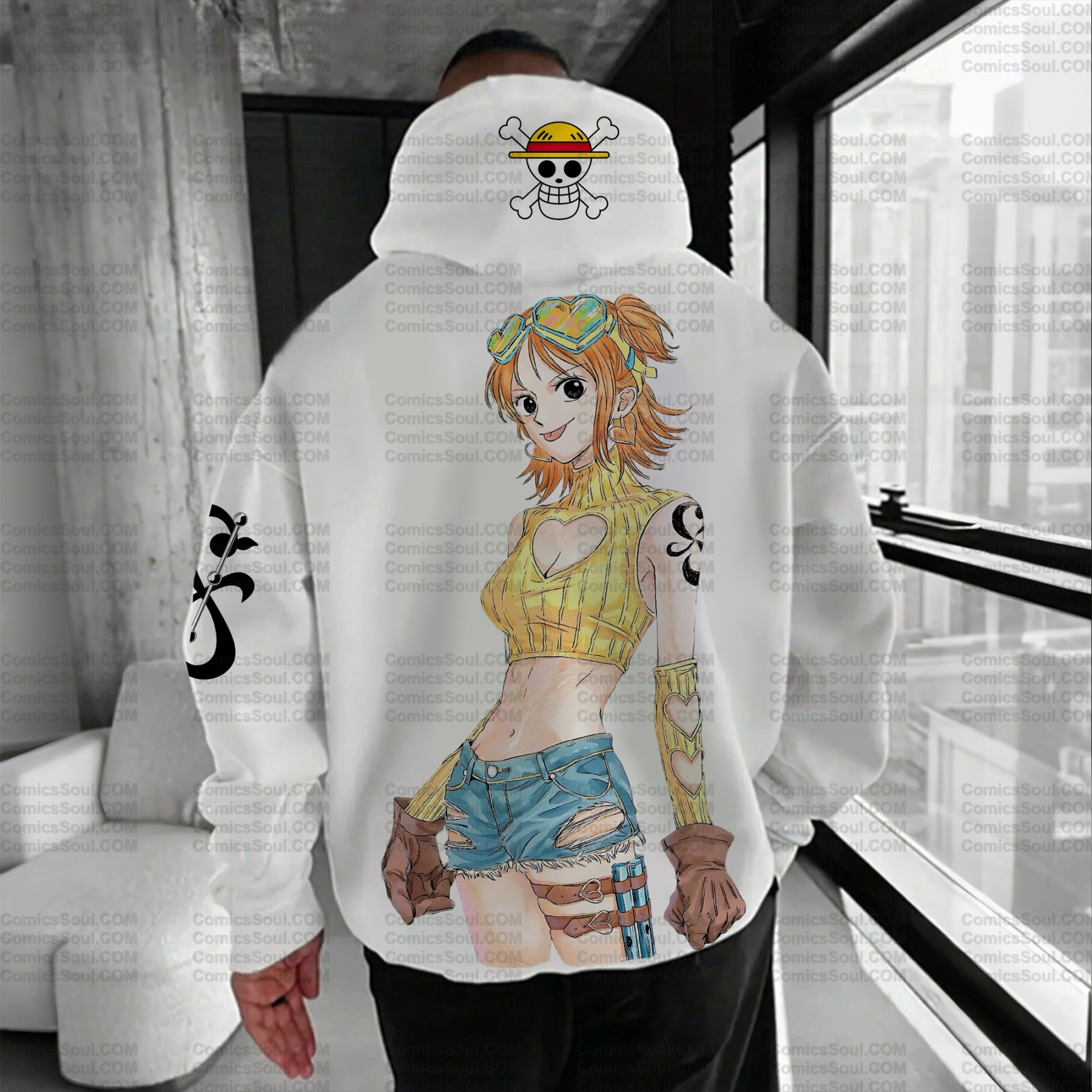 Unisex Graphic Streetwear Vintage Plush Hoodie