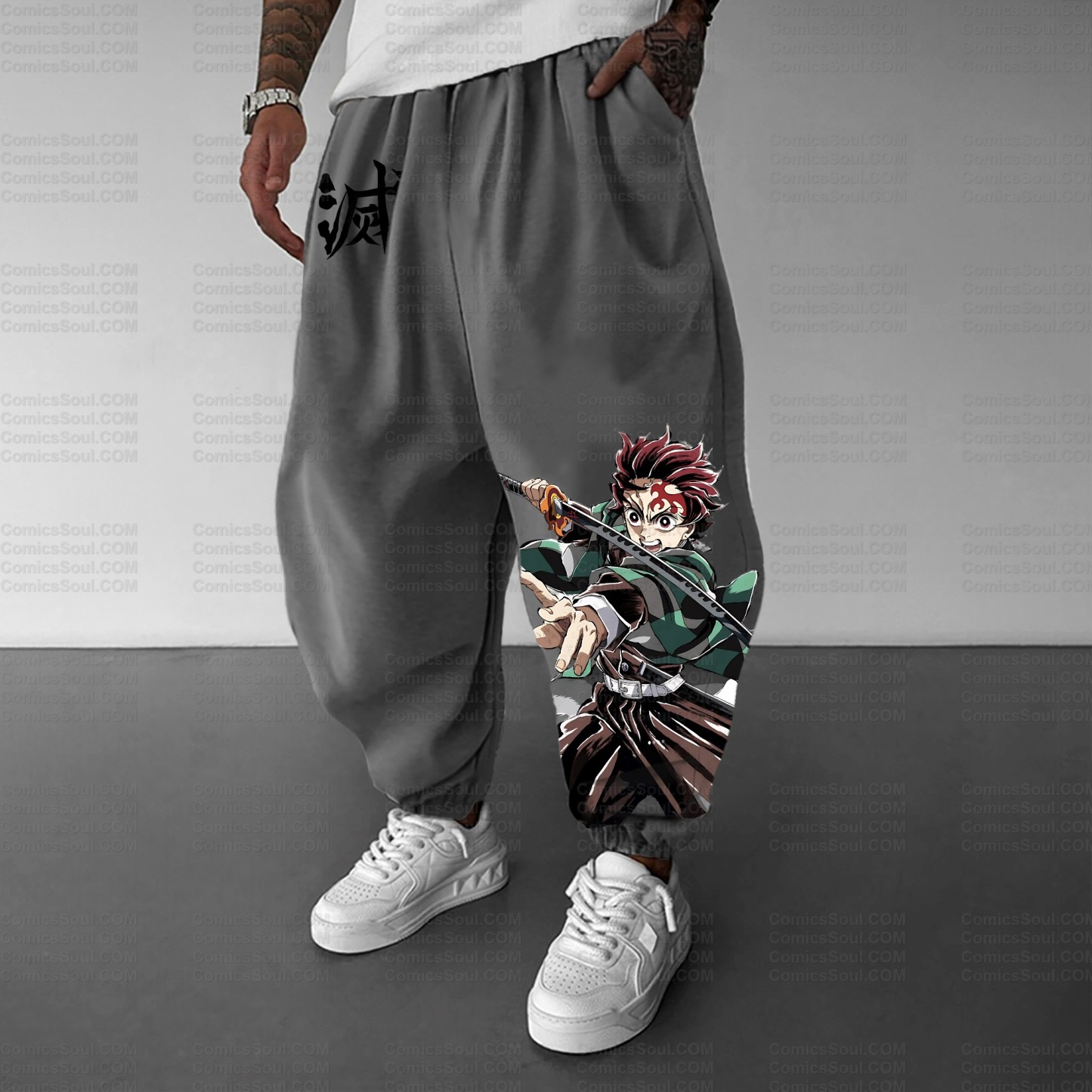 Unisex Anime Inspired Vintage Plush Pants