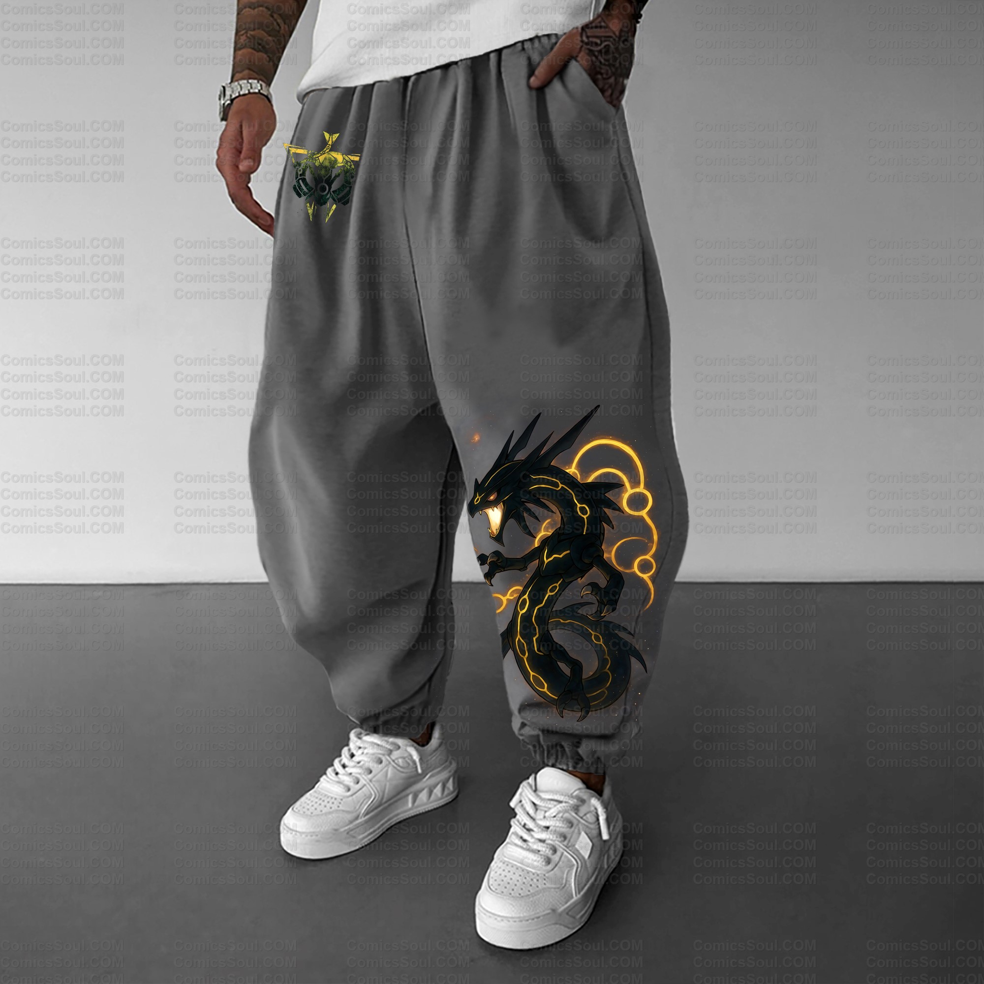 Unisex Anime Inspired Vintage Plush Pants