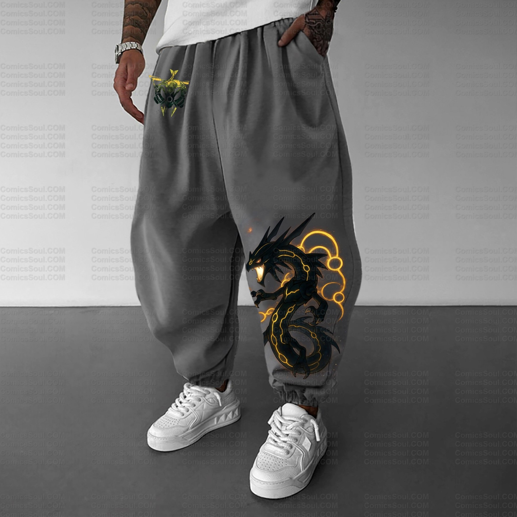 Unisex Anime Inspired Vintage Plush Pants