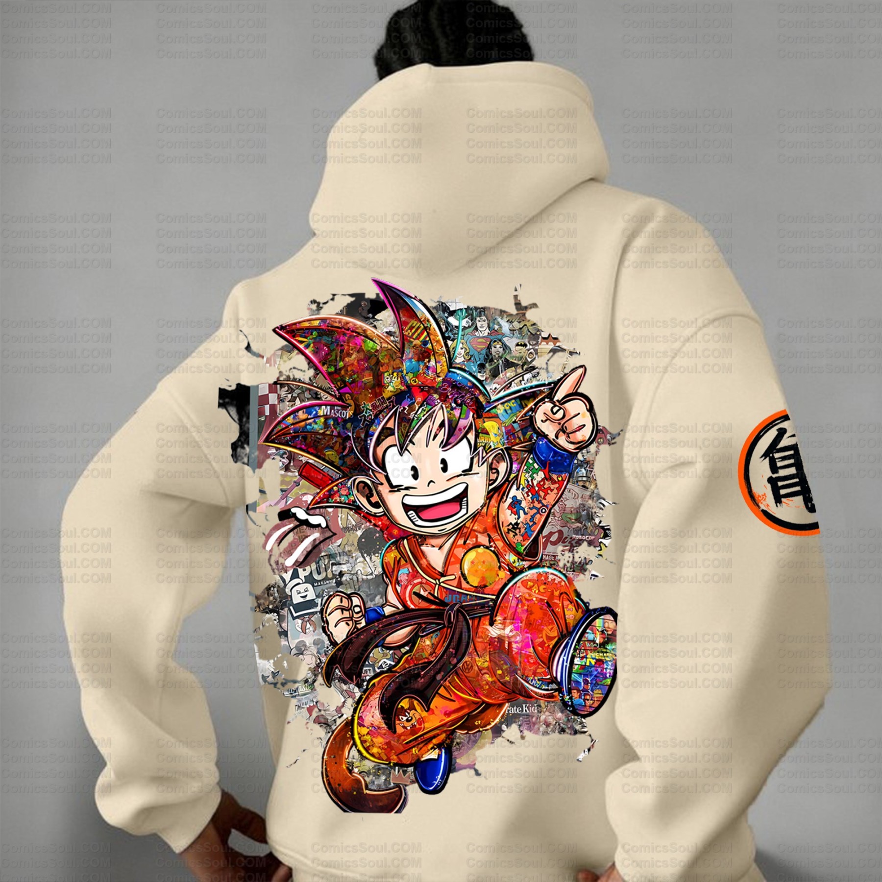 Unisex Graphic Streetwear Vintage Plush Hoodie