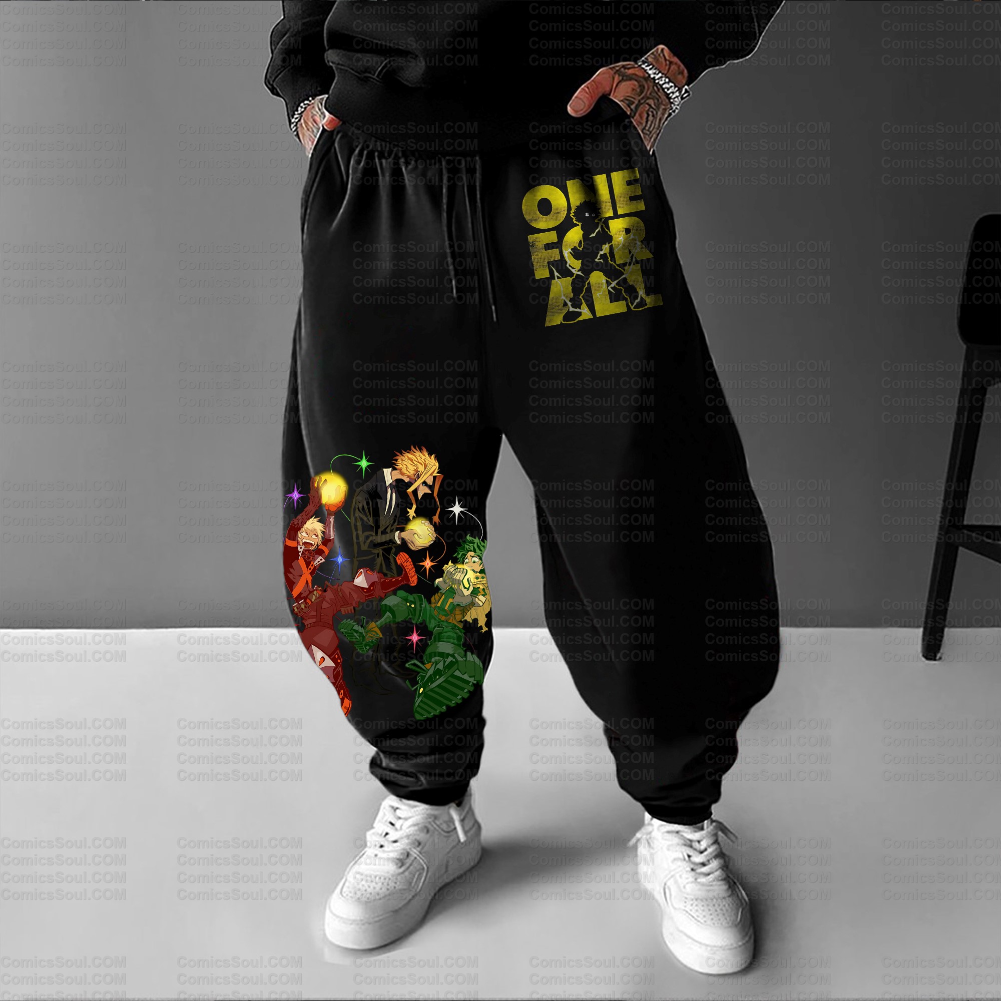 Unisex Casual Streetwear Plush Pants