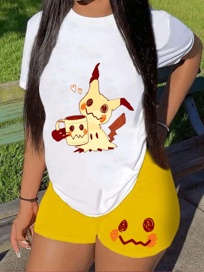 "Pokémon" Anime Inspired Vintage T-Shirt