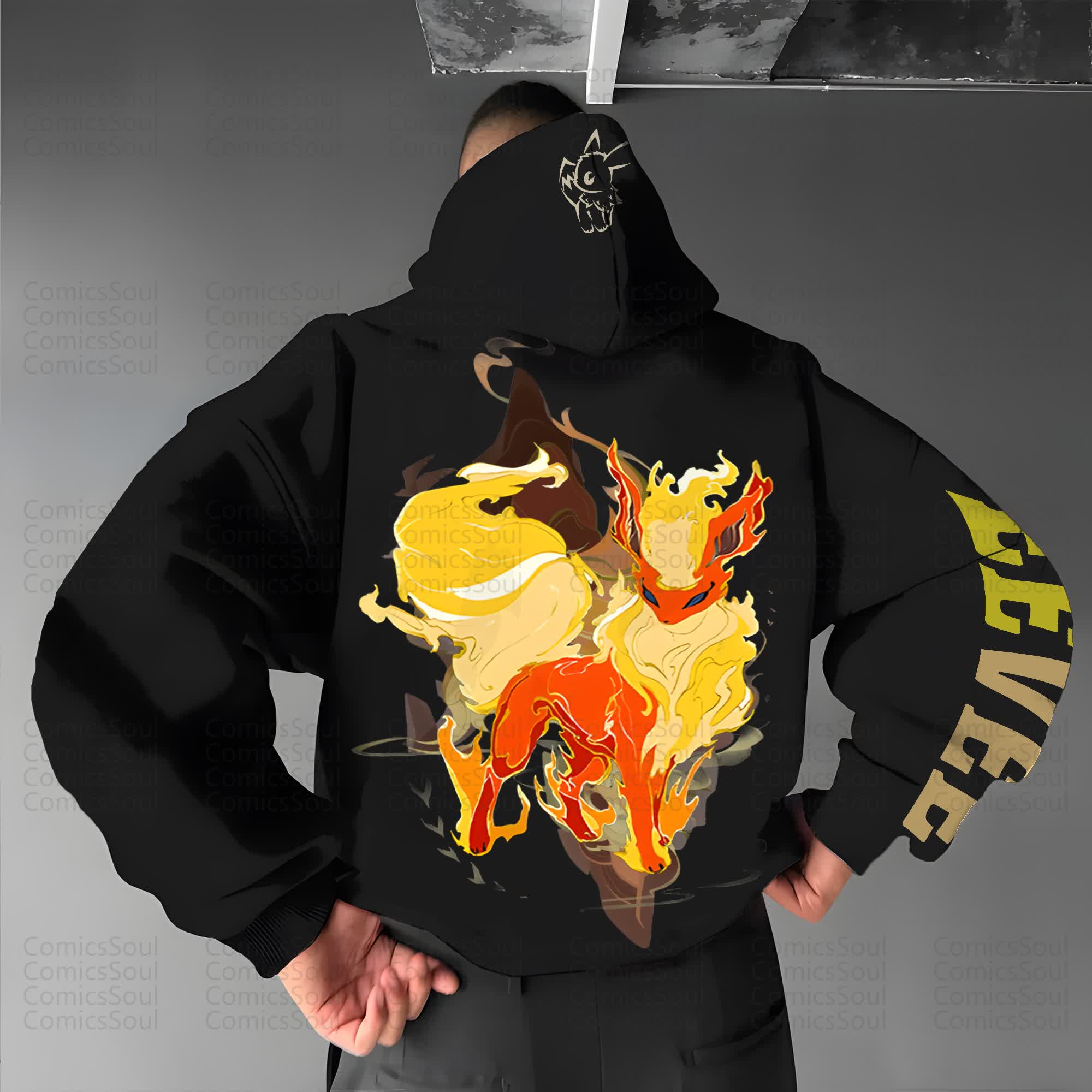 Unisex “Pokémon” Anime Graphic Streetwear Vintage Hoodie
