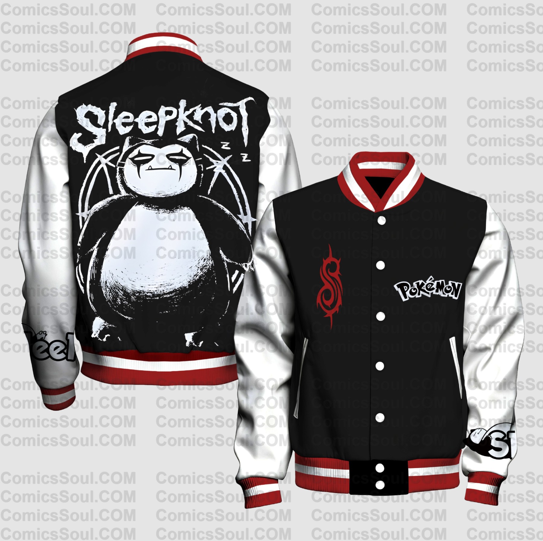 Spring And Autumn Unisex Casual Streetwear Fashion Jacket | Demon Slayer