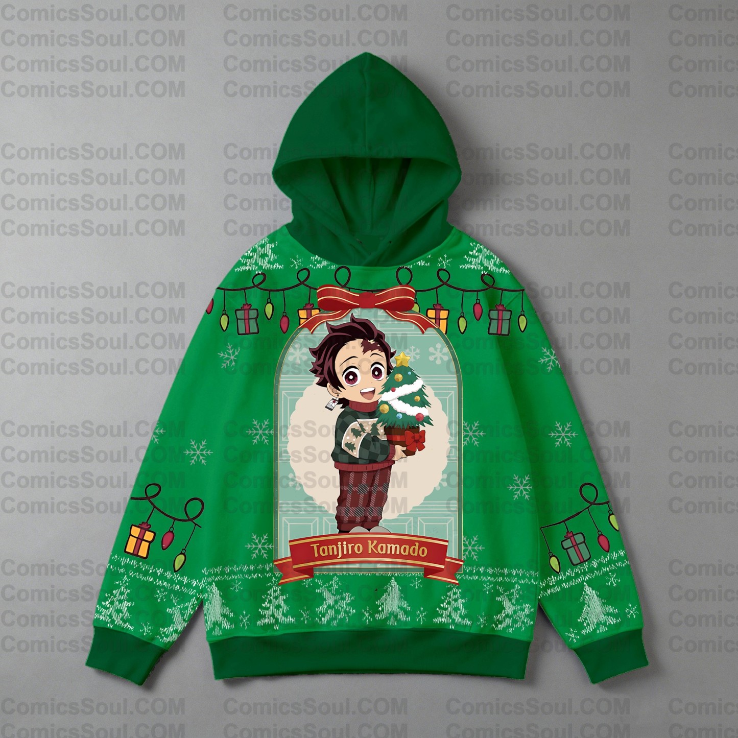 Plus Velvet Unisex Anime Graphic Streetwear Vintage Hoodie