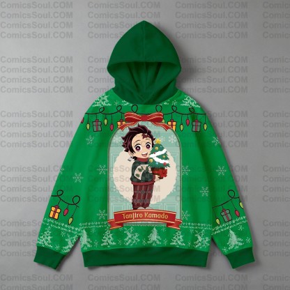 Plus Velvet Unisex Anime Graphic Streetwear Vintage Hoodie