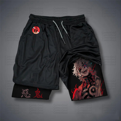Unisex “ Demon slayer” Casual Streetwear Shorts