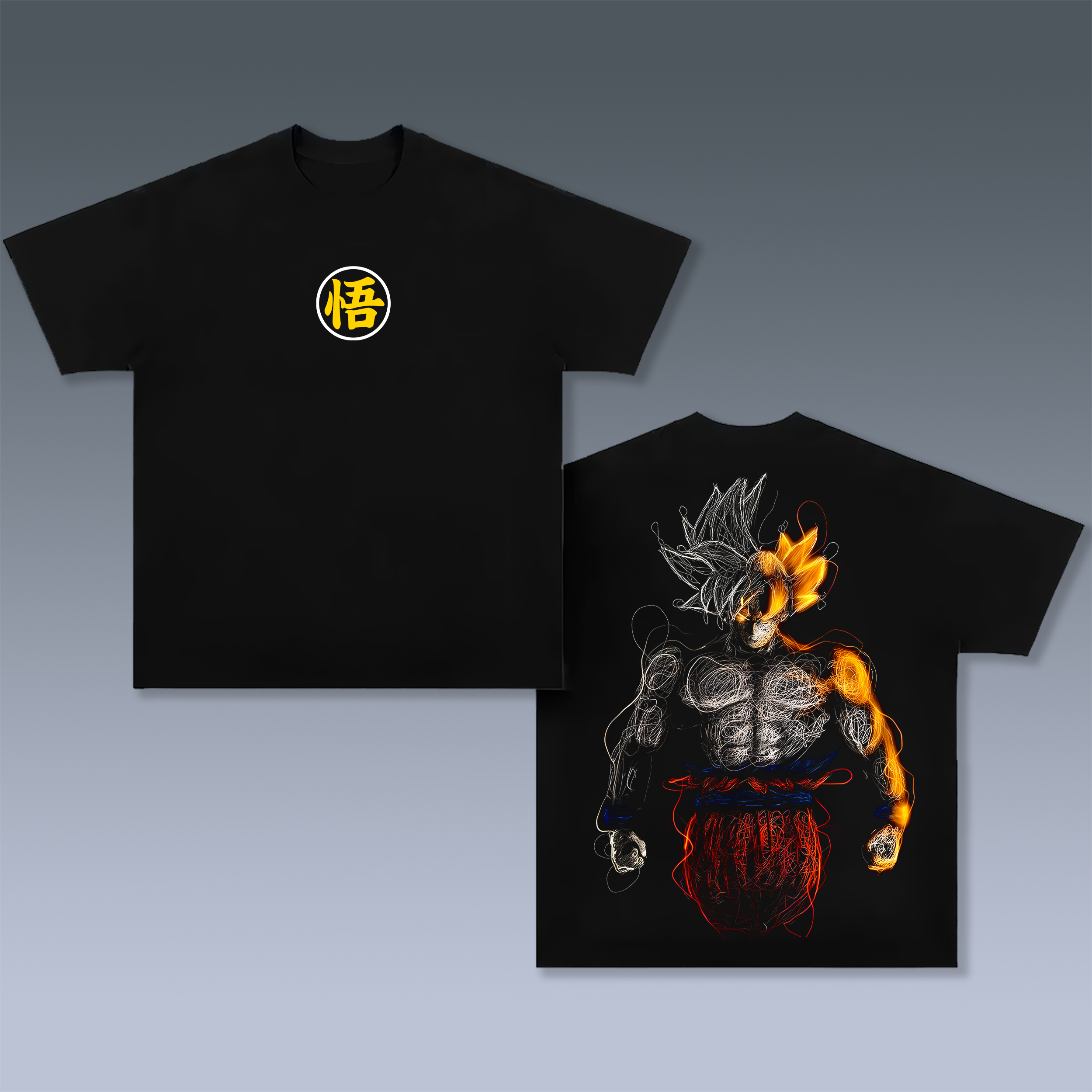 Unisex Fit Vintage T-Shirt丨Dragon Ball