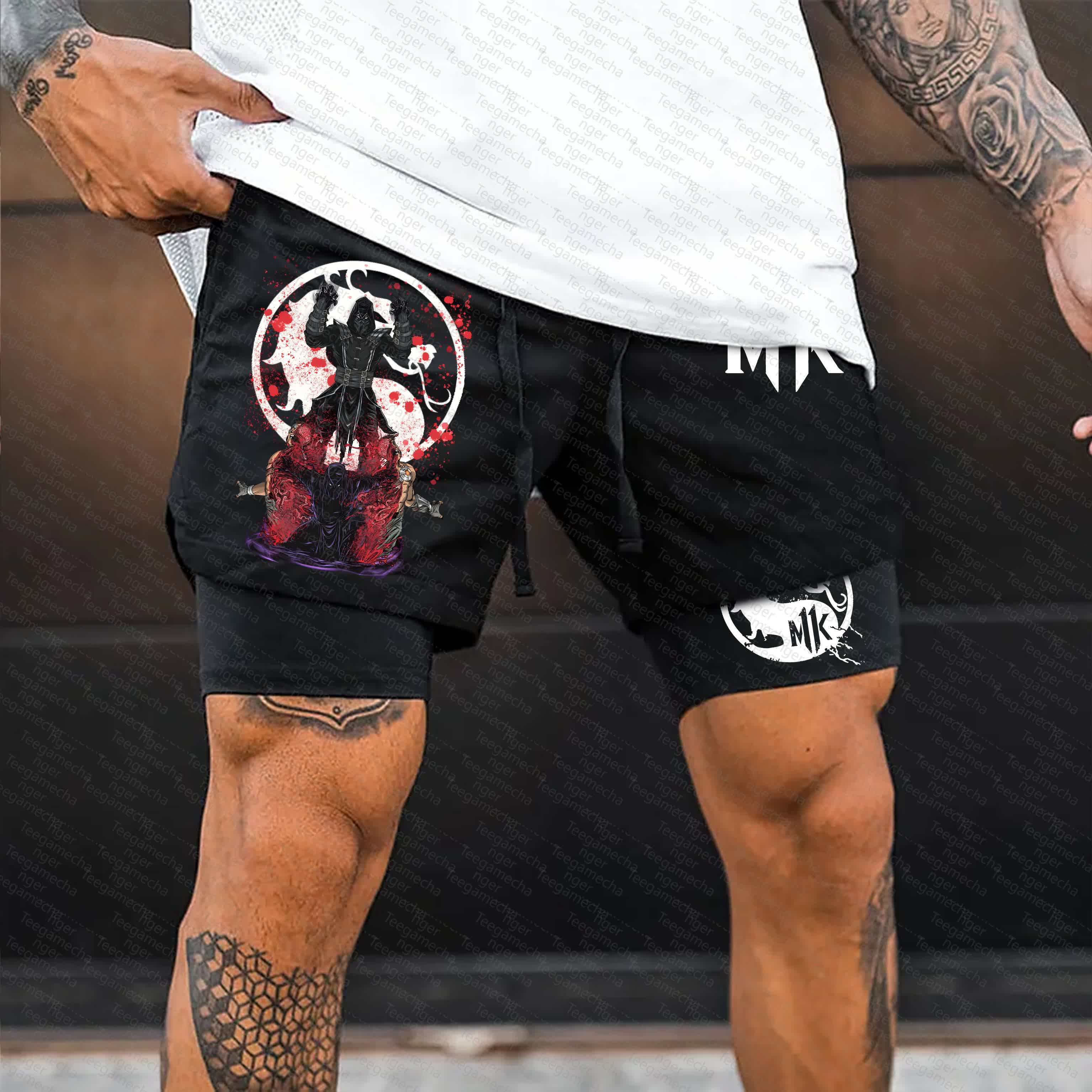 Unisex  “Mortal Kombat” Casual Anime Streetwear Shorts