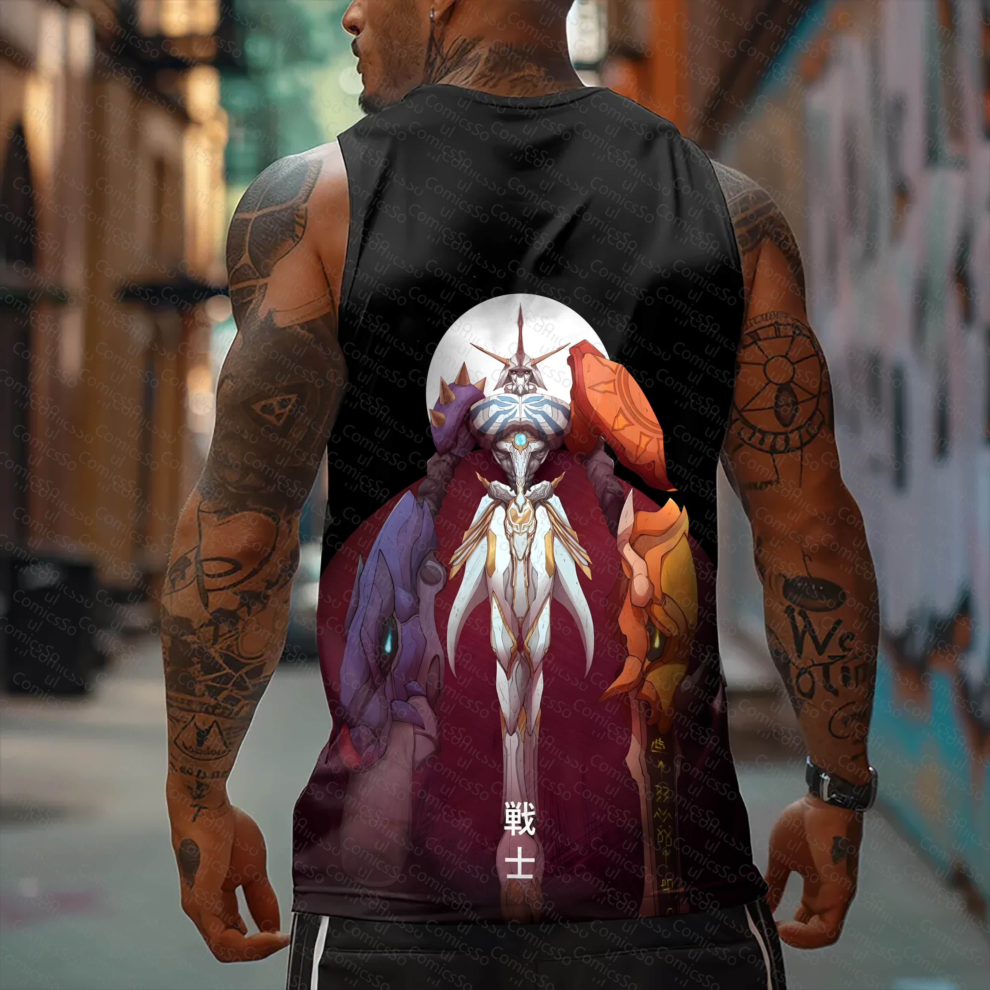 Unisex  “Digimon” Casual Anime  Tank Top