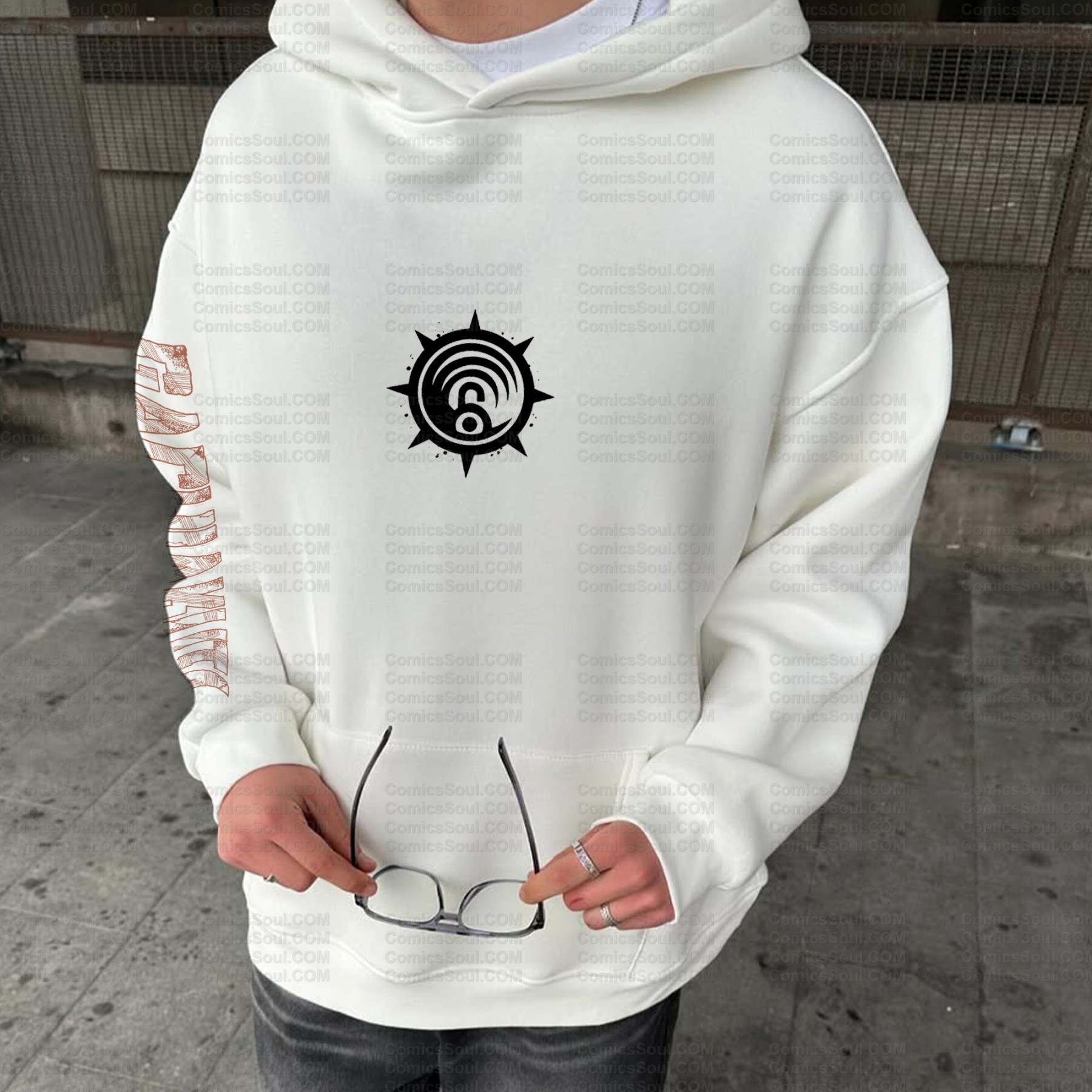 Unisex Graphic Streetwear Vintage Plush Hoodie