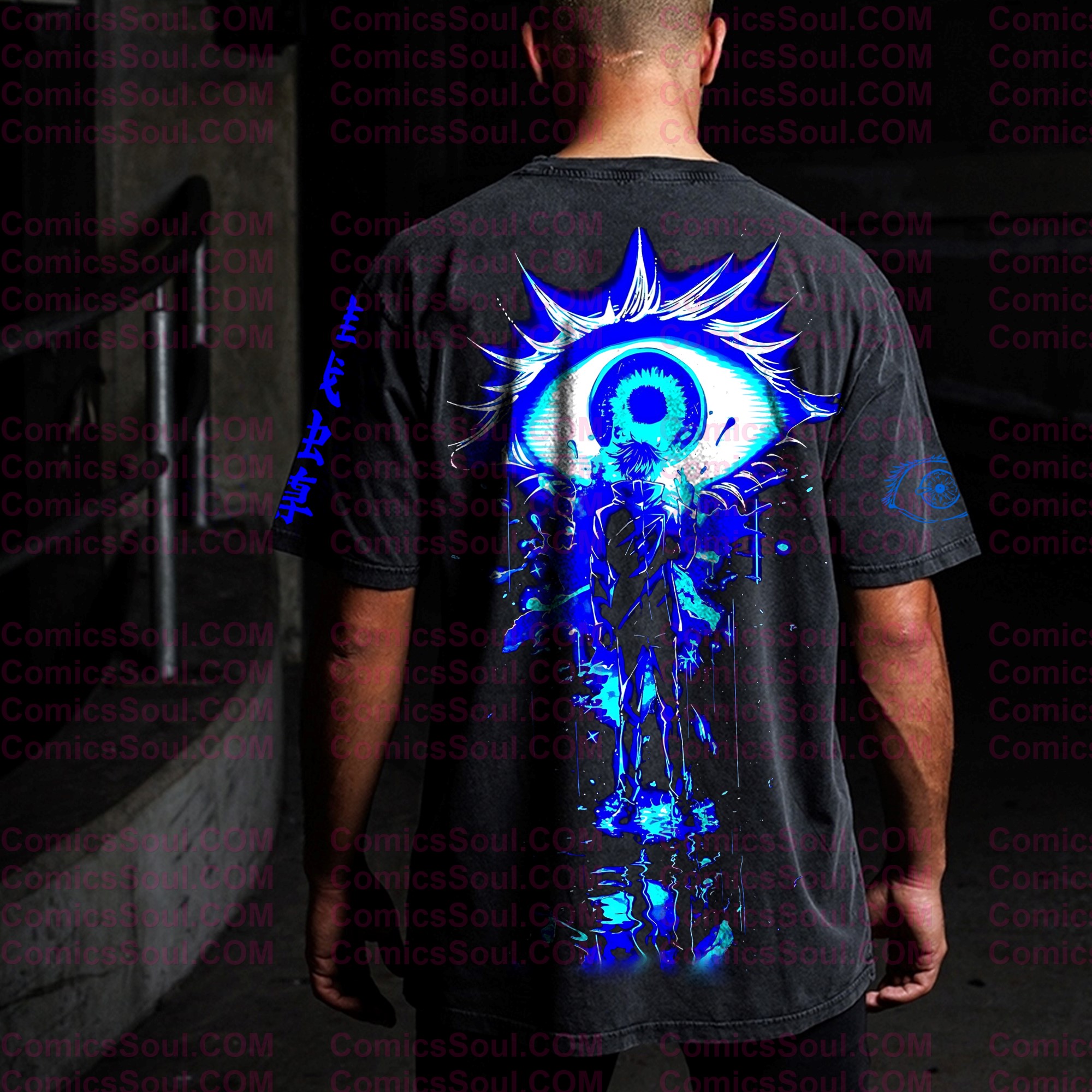 Unisex Anime Inspired Vintage T-Shirt