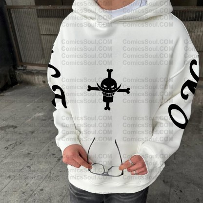 (Plus Velvet)Unisex Anime Graphic Streetwear Vintage Hoodie