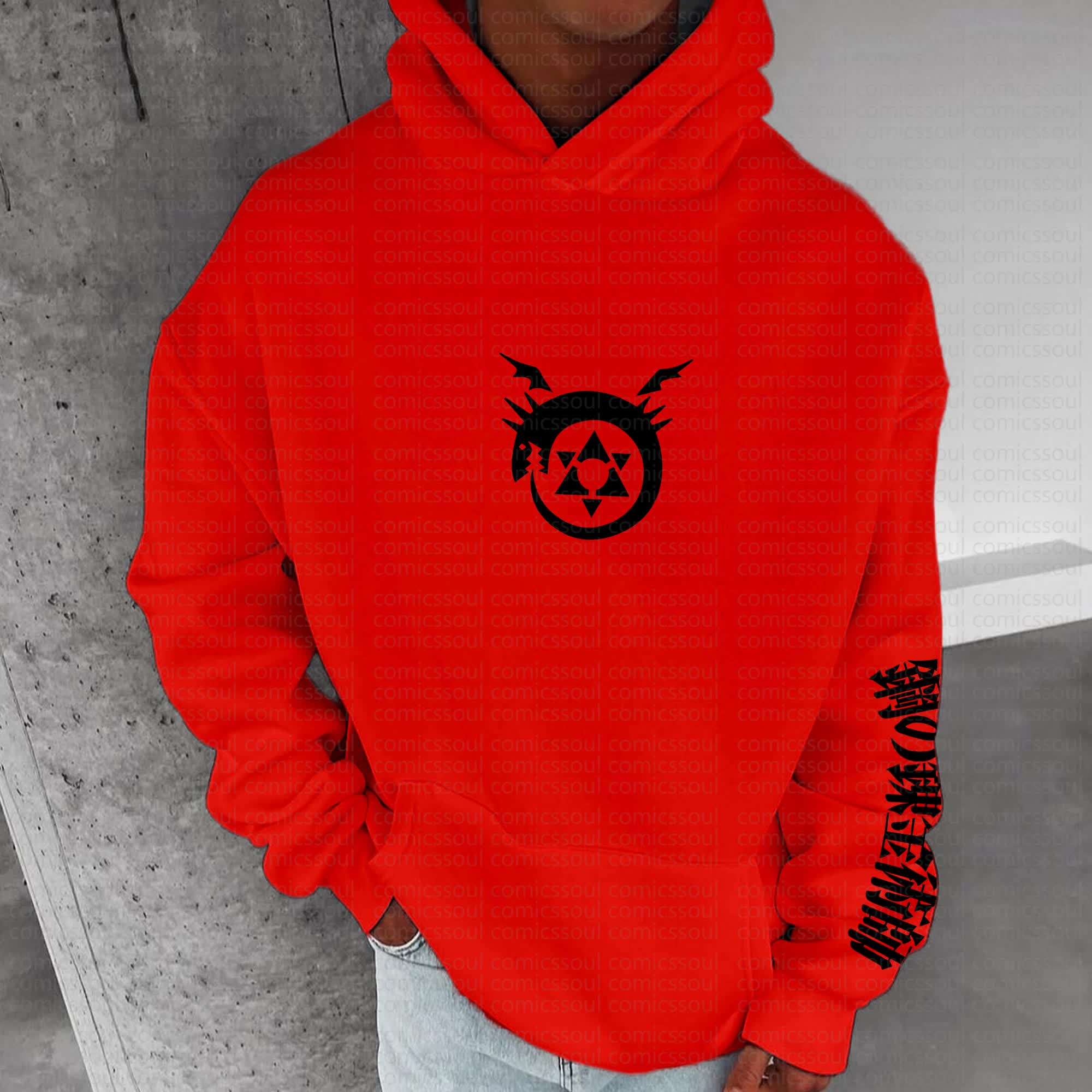 Unisex Anime Graphic Streetwear Vintage Hoodie丨Fullmetal Alchemist