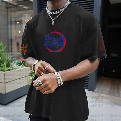 Unisex  " Demon slayer " Anime Inspired Vintage T-Shirt
