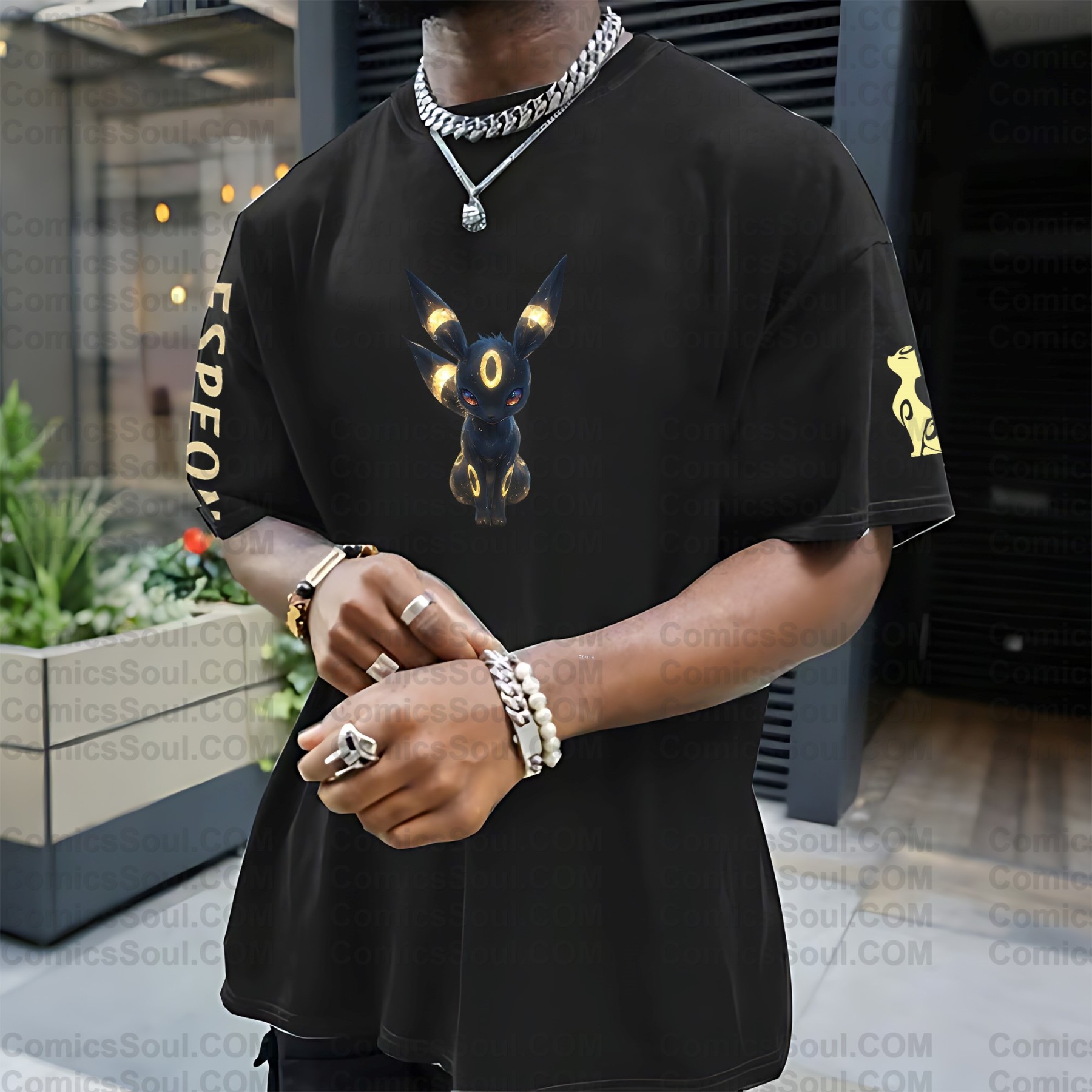 (Pokemon)Unisex Anime Inspired Vintage T-Shirt