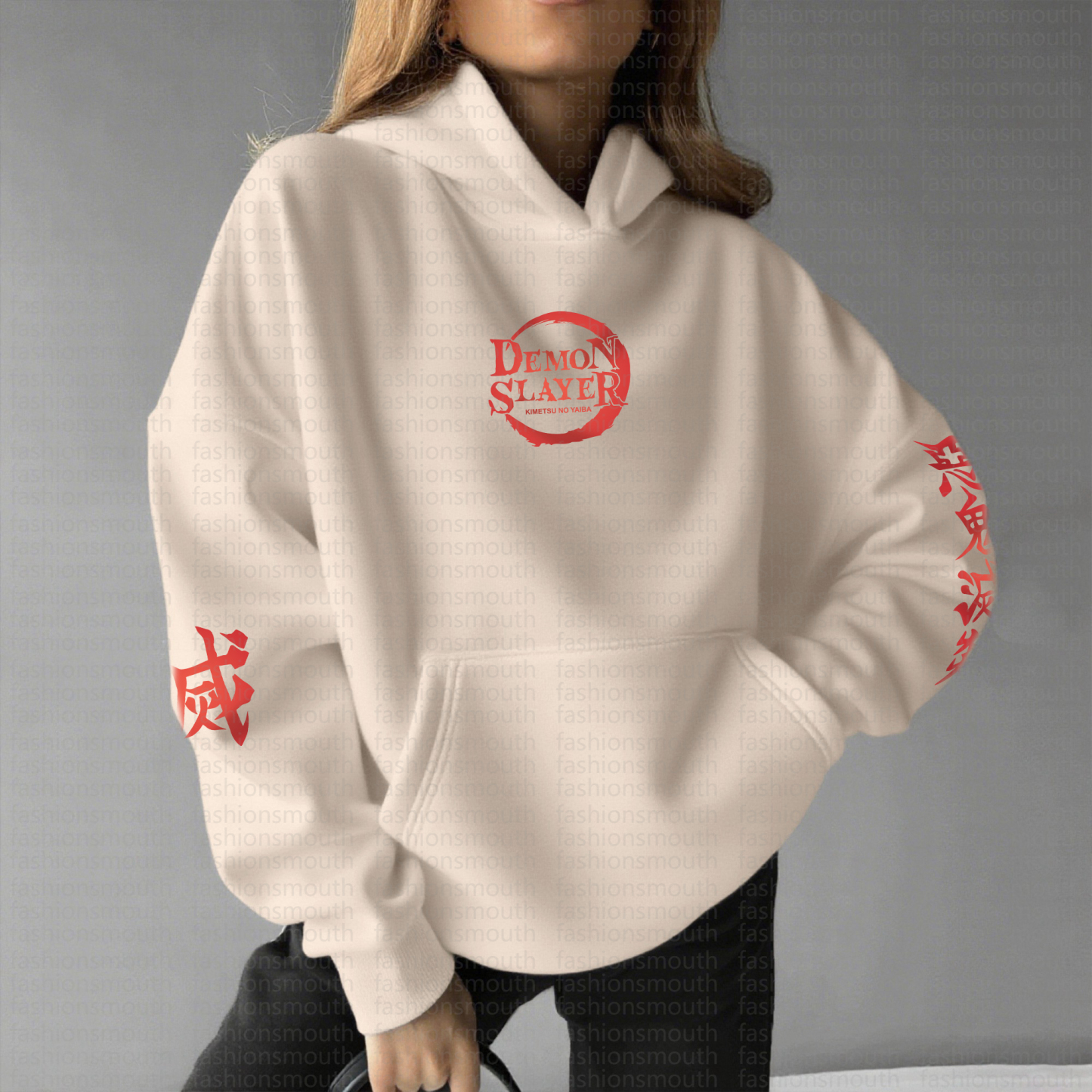 ‘’ Demon Slayer " Anime Inspired Vintage Hoodie