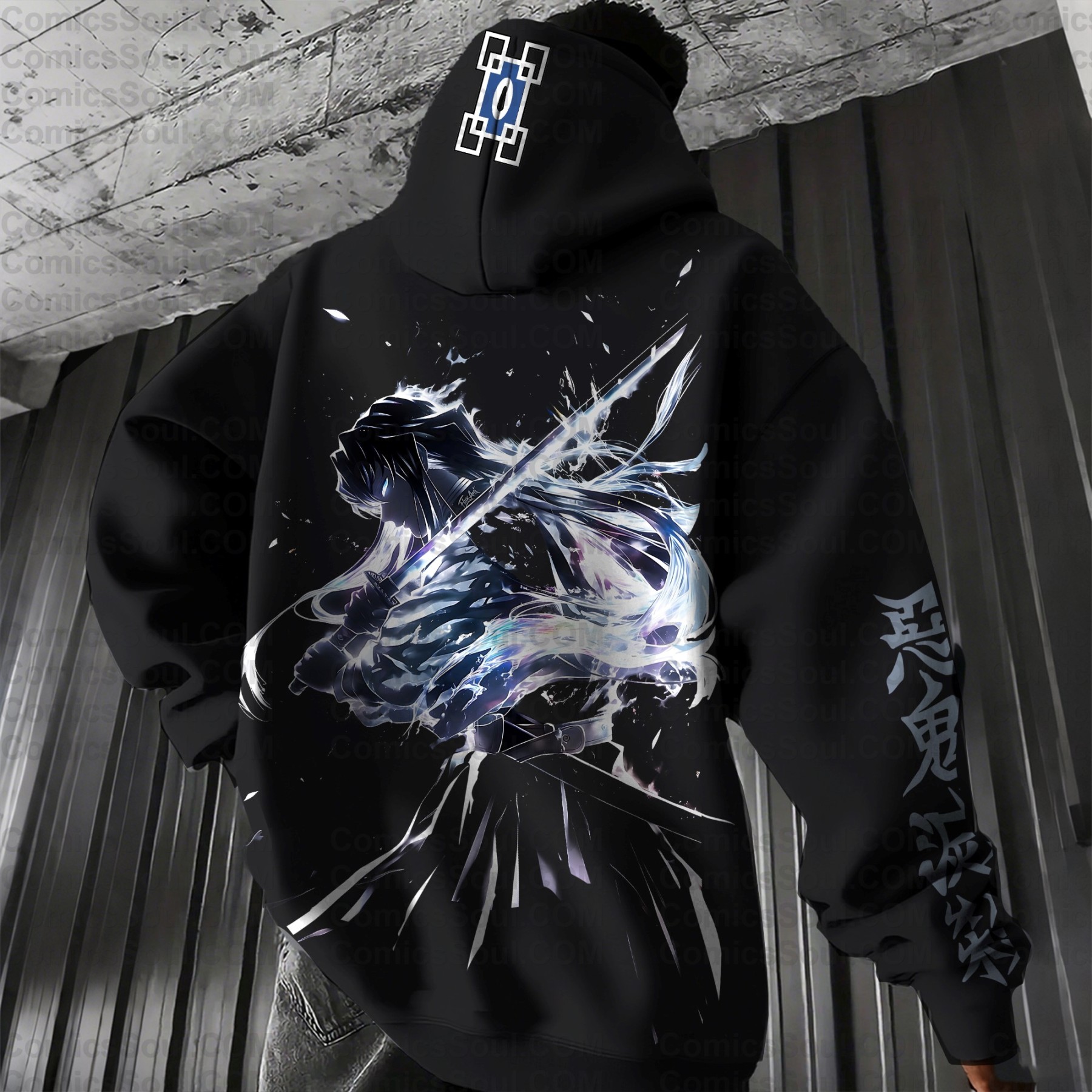 Unisex Anime Graphic Streetwear Vintage Hoodie丨Demon slayer