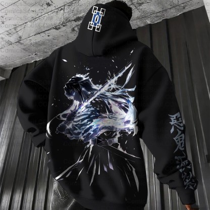 Unisex Anime Graphic Streetwear Vintage Hoodie| KNY