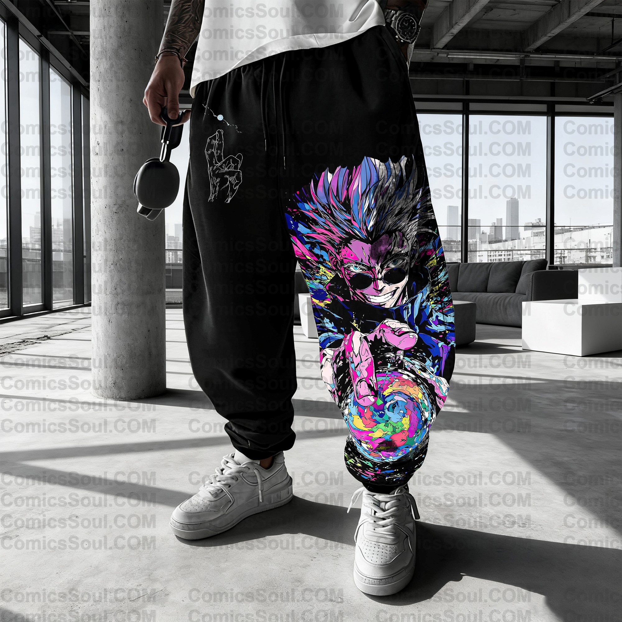 top sellerUnisex Casual Anime Streetwear Pants