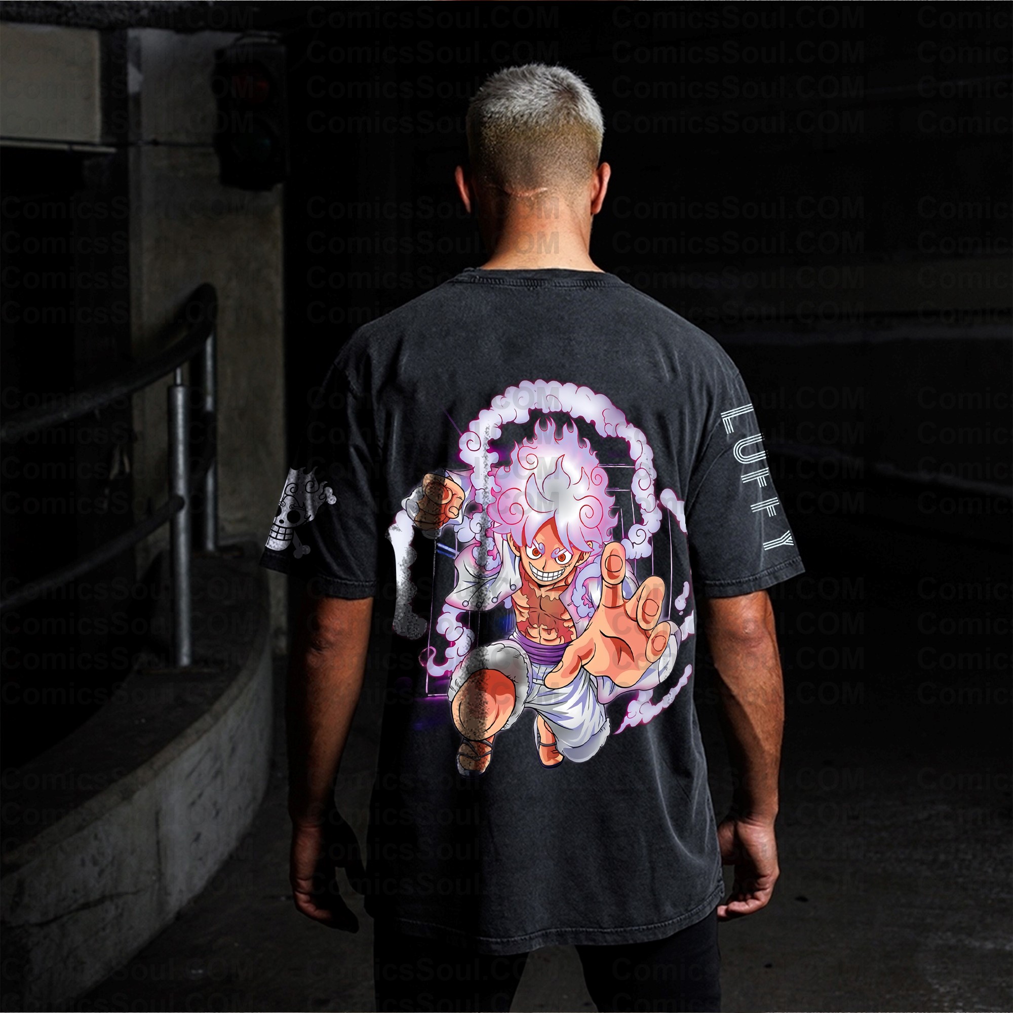 Unisex Anime Inspired Vintage T-Shirt