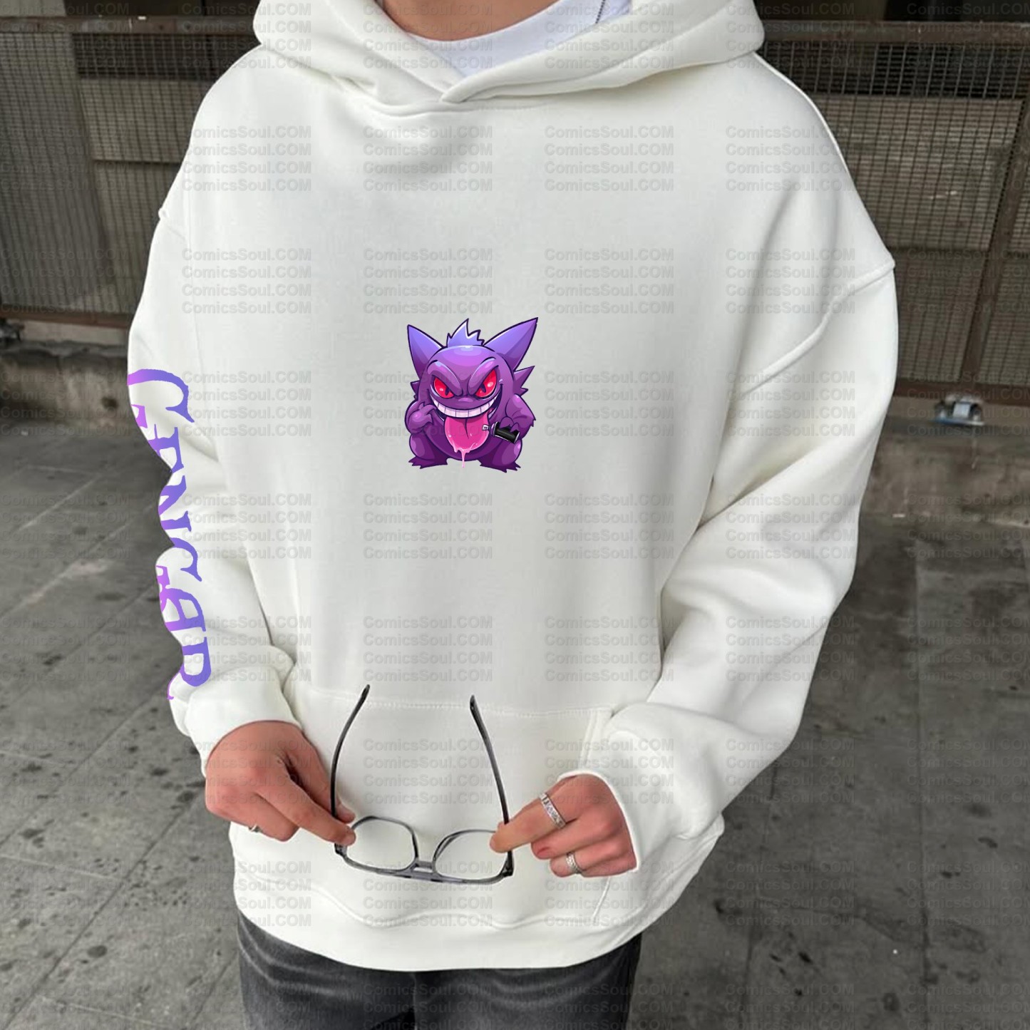 Unisex Graphic Streetwear Vintage Plush Hoodie