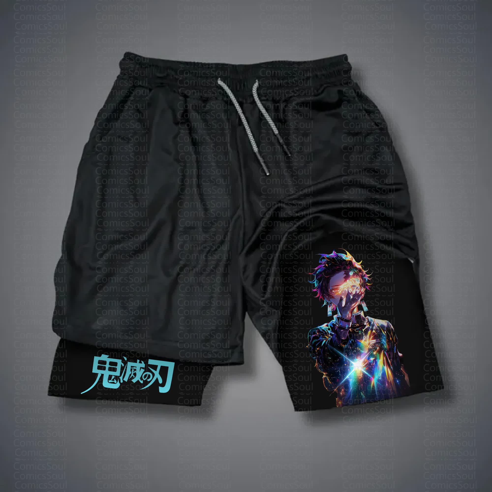 Unisex Casual Anime Streetwear Shorts 丨Demon Slayer